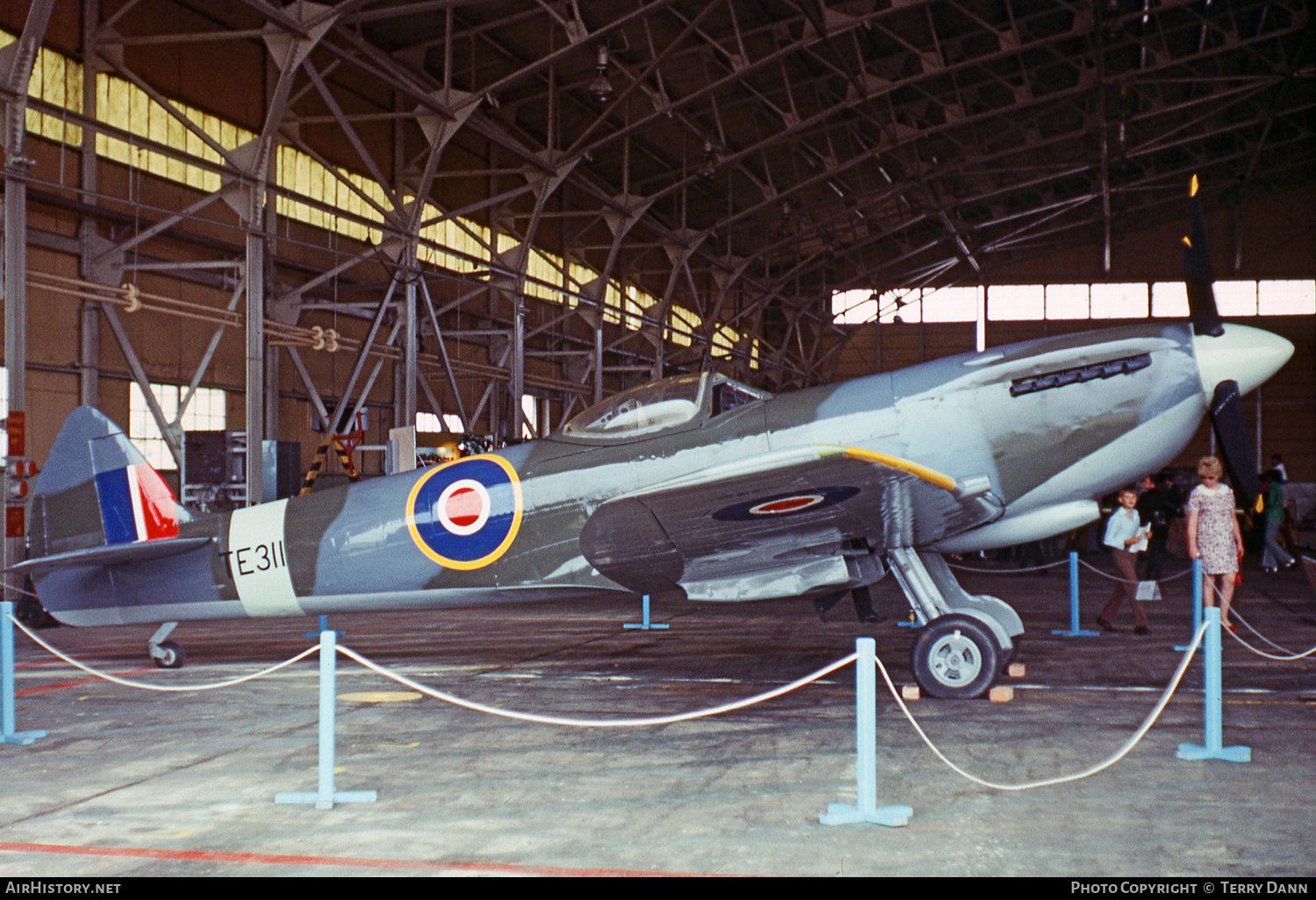 Aircraft Photo of TE311 | Supermarine 361 Spitfire LF16E | UK - Air Force | AirHistory.net #565035