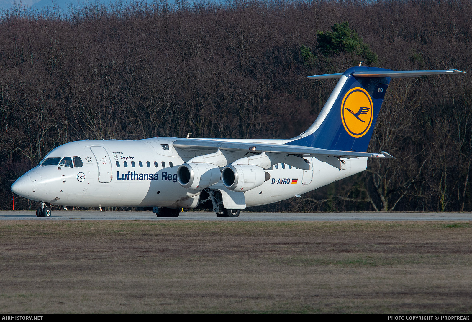 Aircraft Photo of D-AVRQ | British Aerospace Avro 146-RJ85 | Lufthansa Regional | AirHistory.net #565038