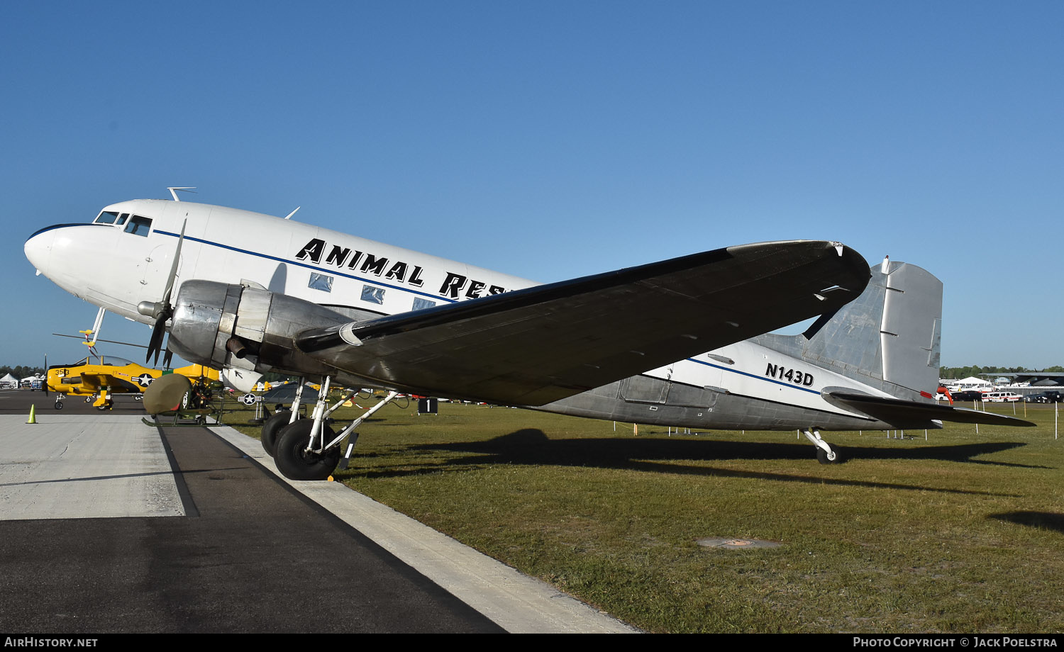 Aircraft Photo of N143D | Douglas DC-3(A) | Airborne Animal Rescue | AirHistory.net #565046