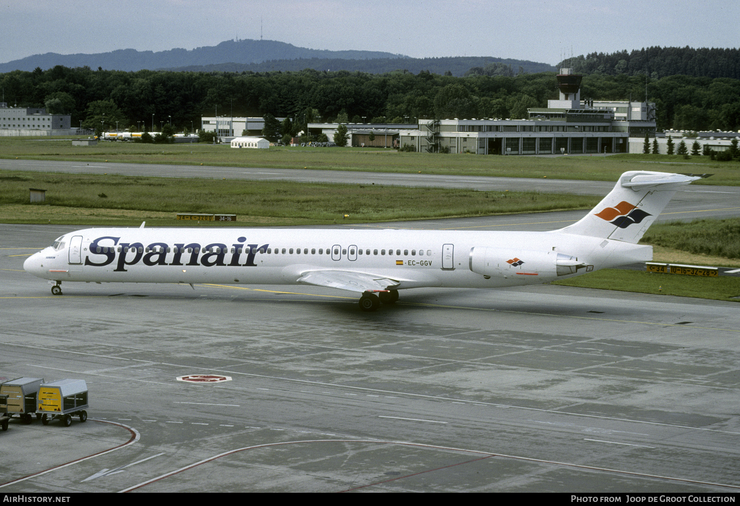 Aircraft Photo of EC-GGV | McDonnell Douglas MD-83 (DC-9-83) | Spanair | AirHistory.net #565057