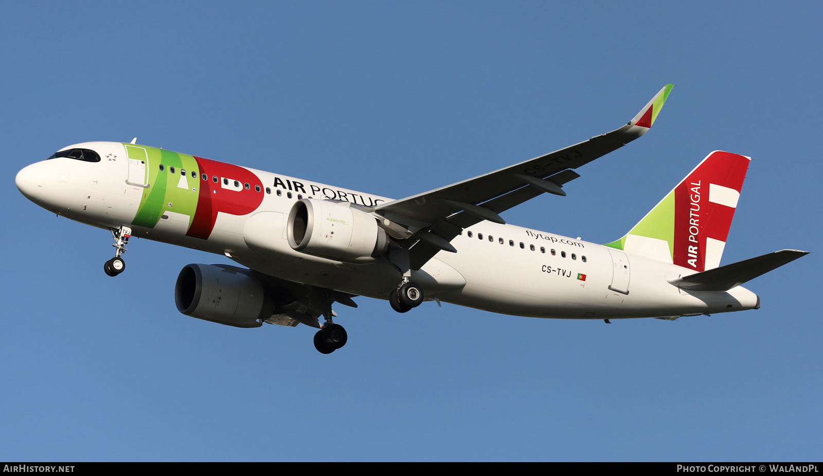 Aircraft Photo of CS-TVJ | Airbus A320-251N | TAP Air Portugal | AirHistory.net #565085