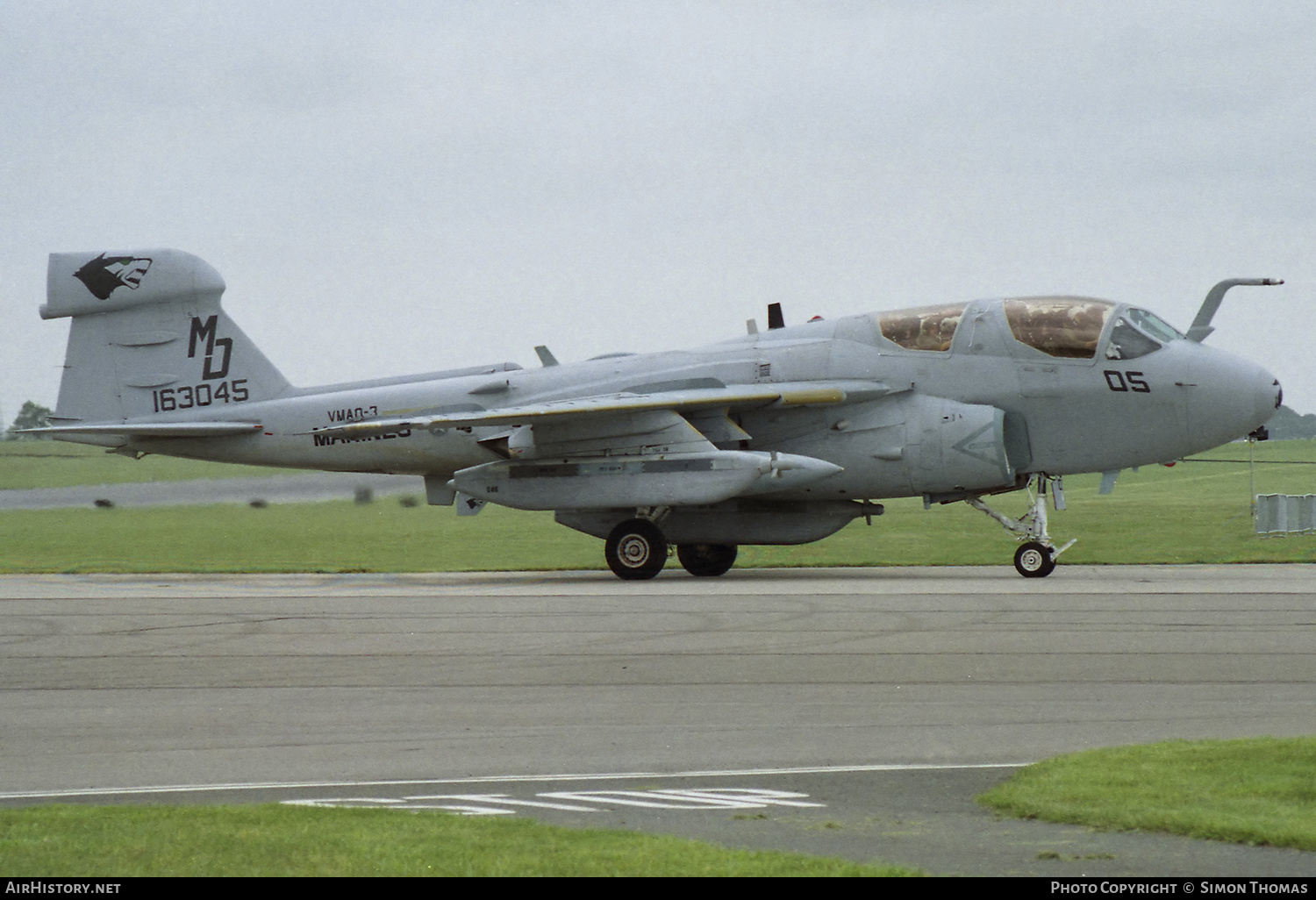 Aircraft Photo of 163045 | Grumman EA-6B Prowler (G-128) | USA - Marines | AirHistory.net #565087