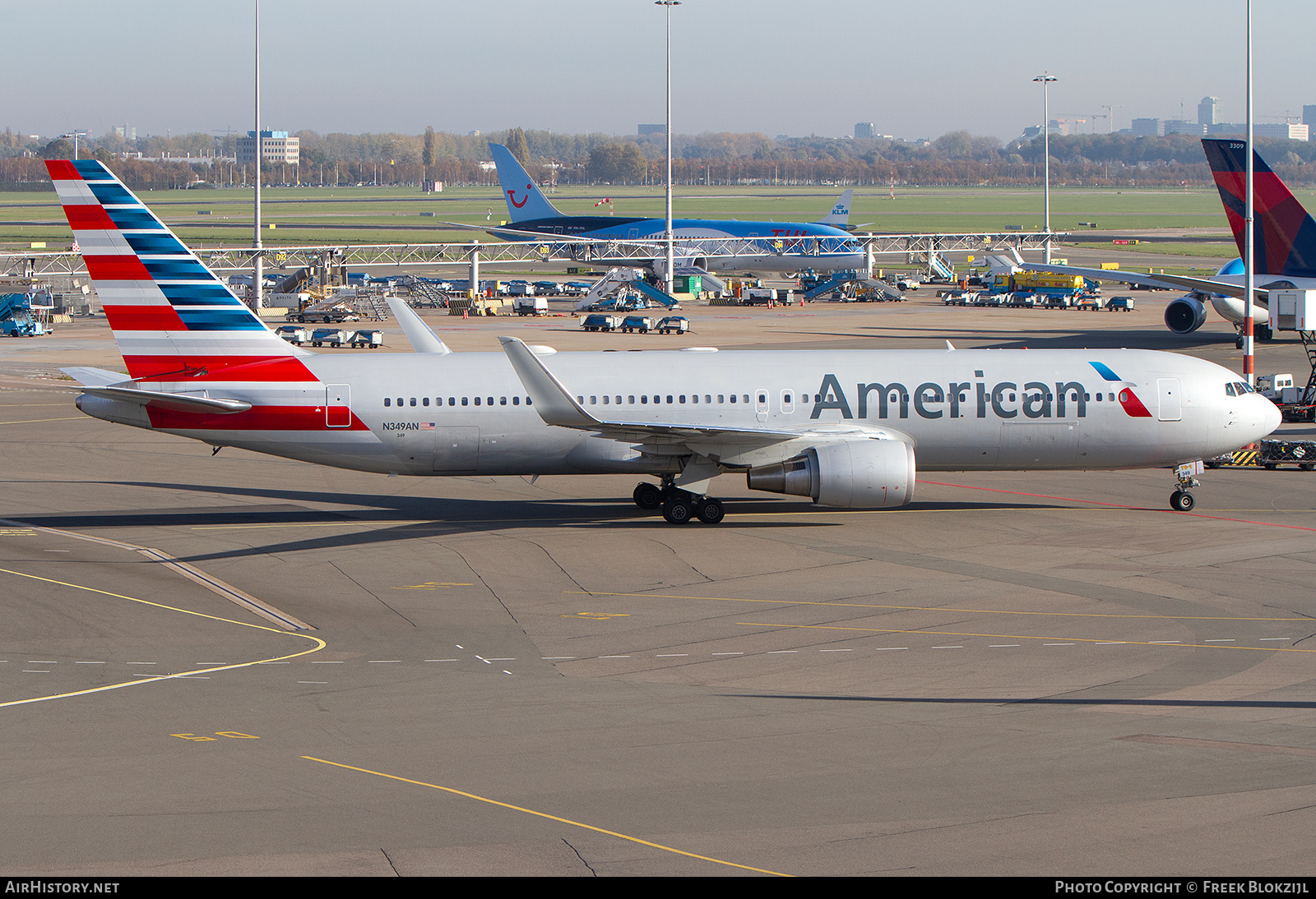 Aircraft Photo of N349AN | Boeing 767-323/ER | American Airlines | AirHistory.net #565103
