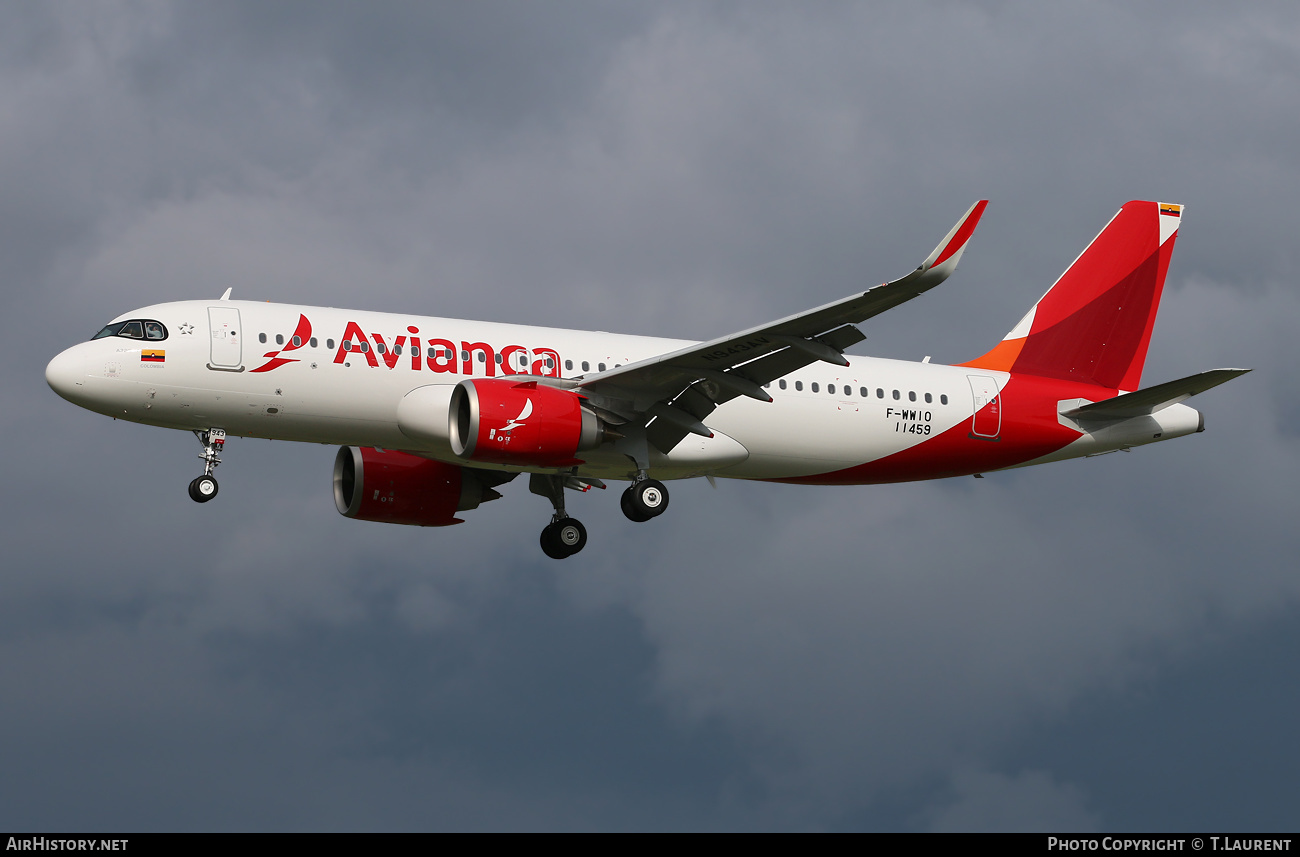 Aircraft Photo of F-WWIO | Airbus A320-271N | Avianca | AirHistory.net #565108