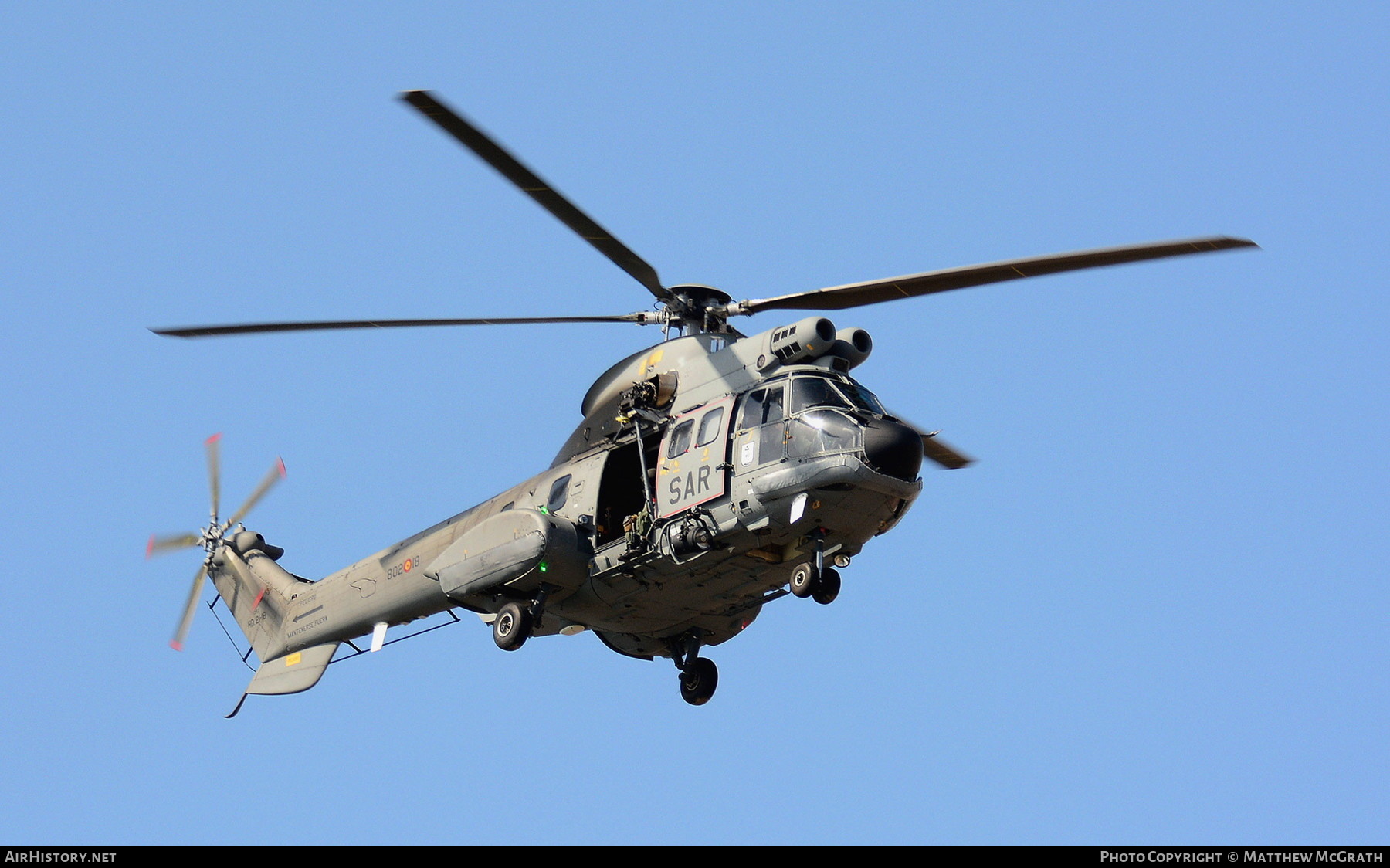 Aircraft Photo of HD.21-18 | Aerospatiale AS-332C1 Super Puma | Spain - Air Force | AirHistory.net #565120