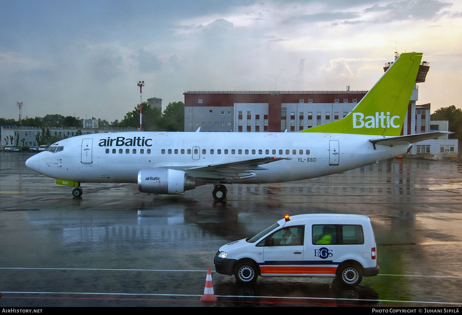 Aircraft Photo of YL-BBD | Boeing 737-53S | AirBaltic | AirHistory.net #565136
