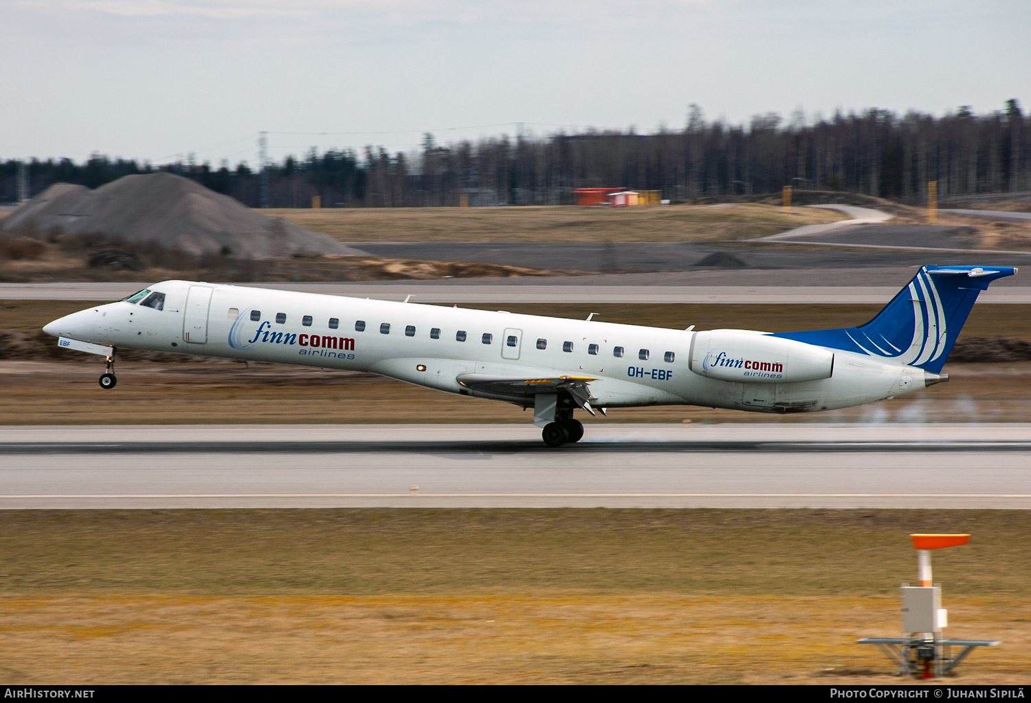 Aircraft Photo of OH-EBF | Embraer ERJ-145LU (EMB-145LU) | Finncomm Airlines | AirHistory.net #565144
