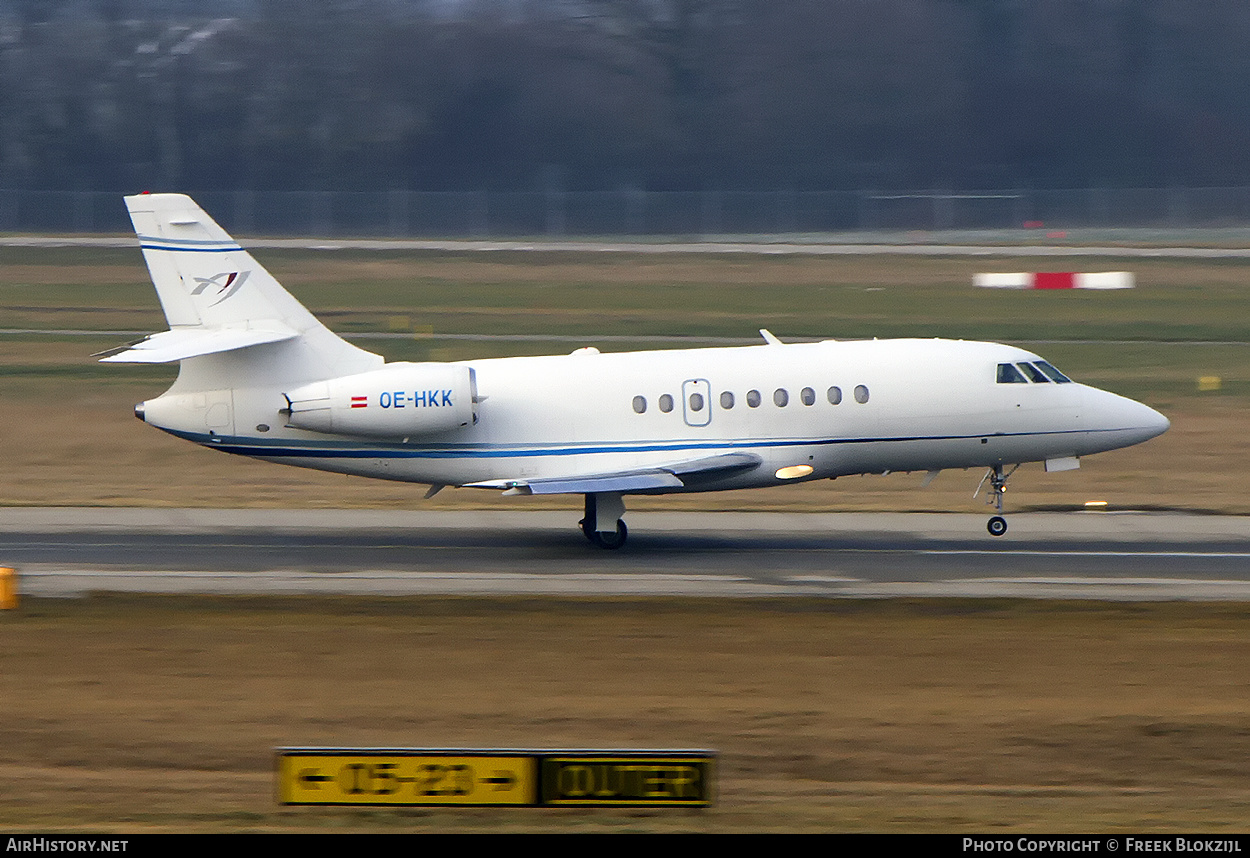 Aircraft Photo of OE-HKK | Dassault Falcon 2000EX | Avcon Jet | AirHistory.net #565146