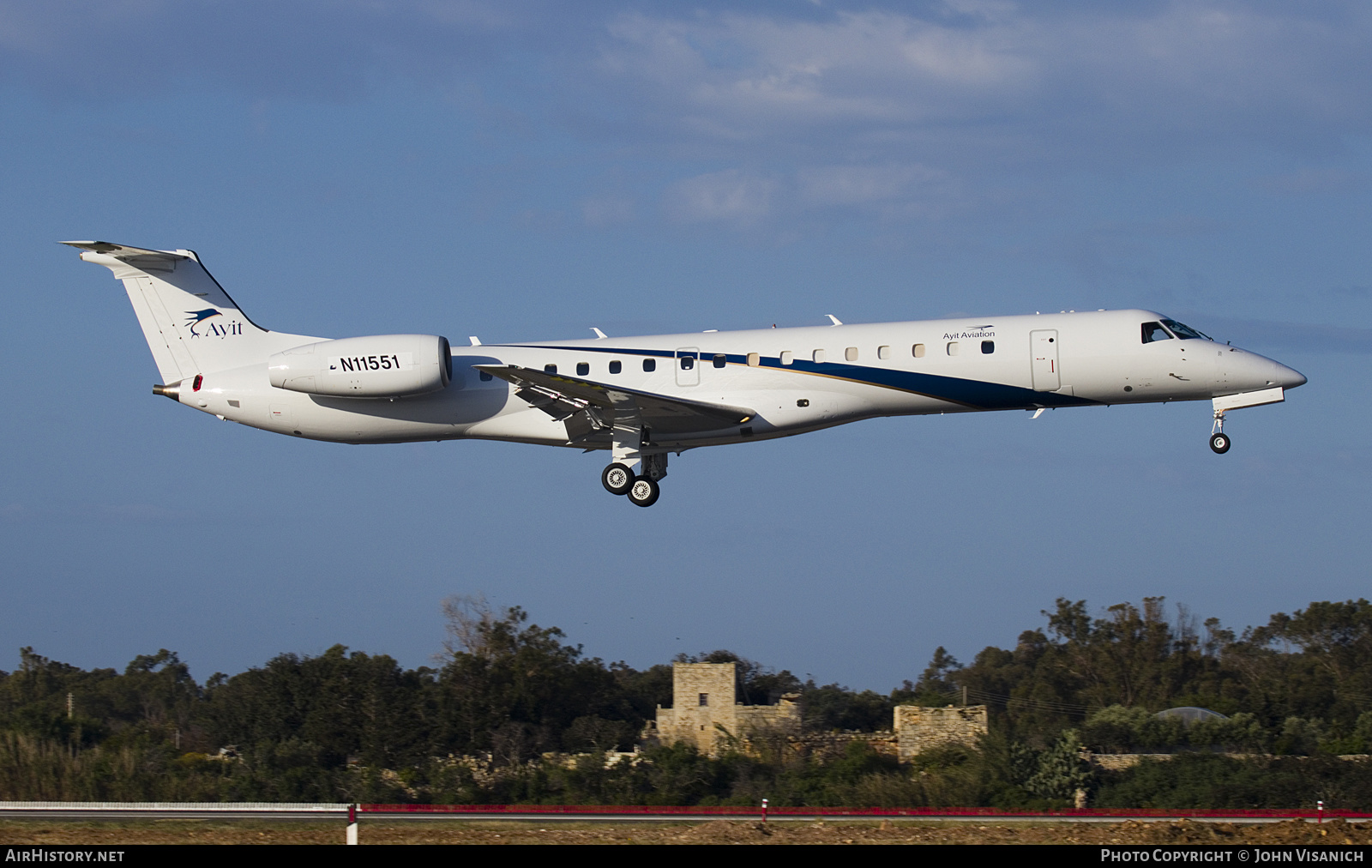 Aircraft Photo of N11551 | Embraer ERJ-145LR (EMB-145LR) | Ayit Aviation | AirHistory.net #565167