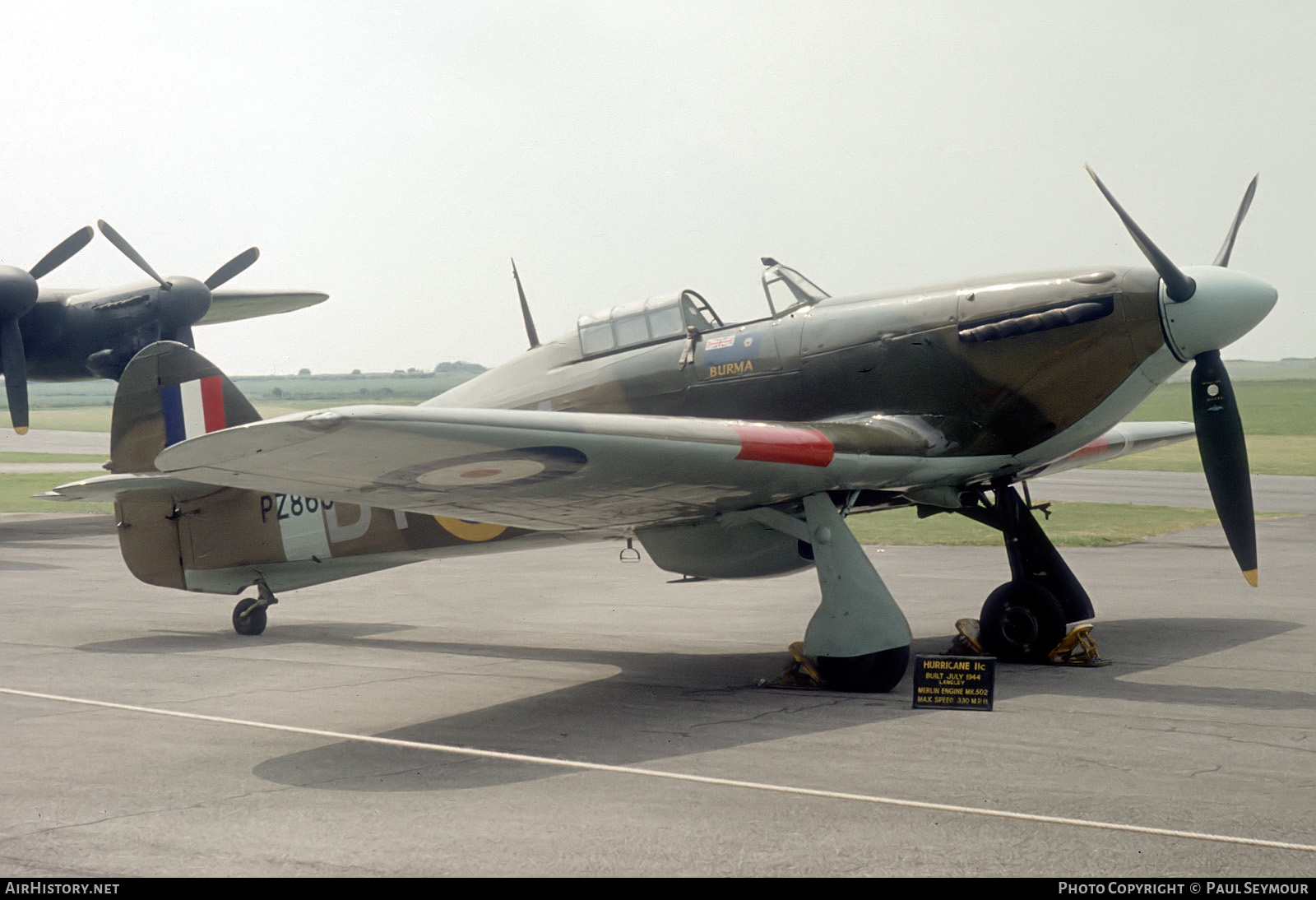 Aircraft Photo of PZ865 | Hawker Hurricane Mk2C | UK - Air Force | AirHistory.net #565191