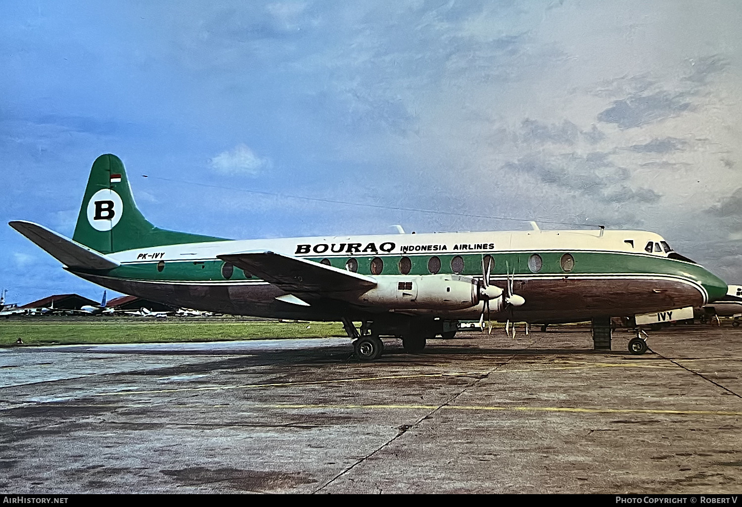 Aircraft Photo of PK-IVY | Vickers 843 Viscount | Bouraq Indonesia Airlines | AirHistory.net #565195