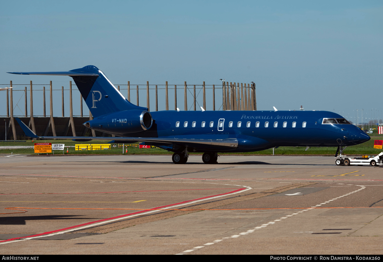 Aircraft Photo of VT-NAD | Bombardier Global 6500 (BD-700-1A10) | Poonawalla Aviation | AirHistory.net #565198