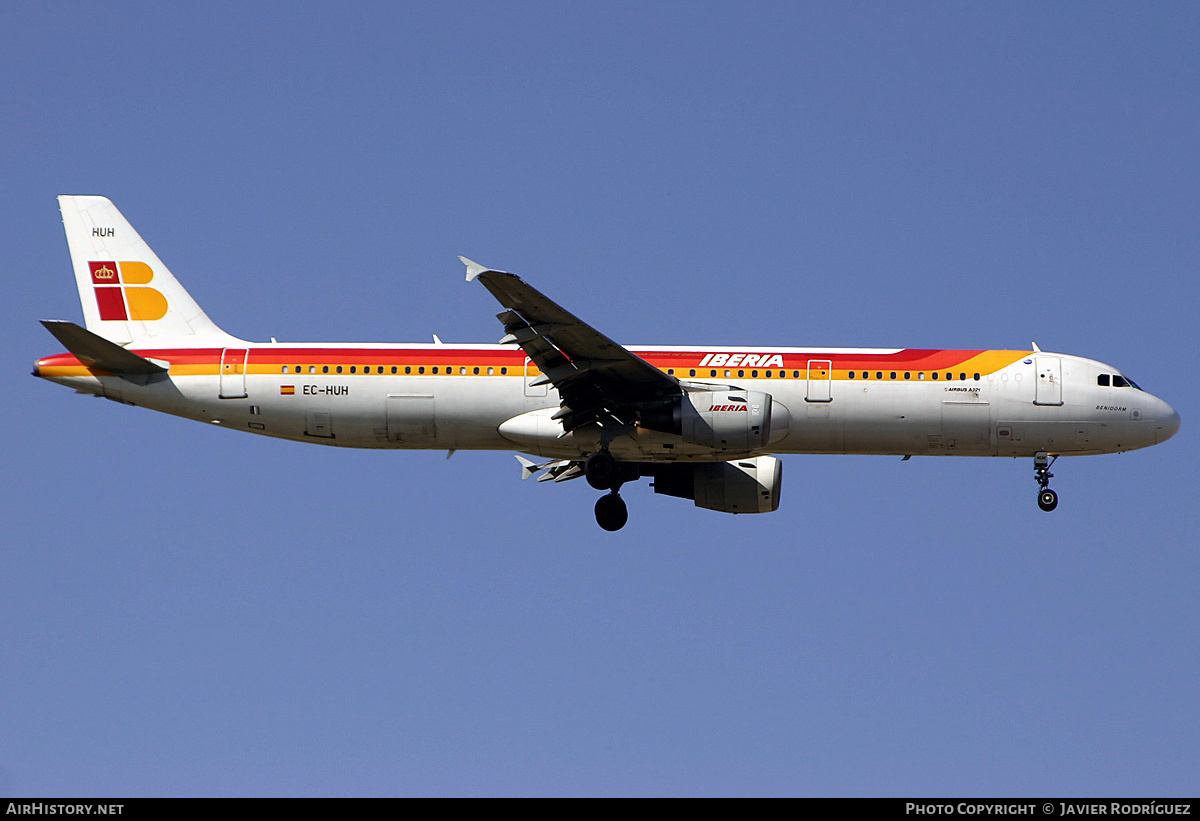 Aircraft Photo of EC-HUH | Airbus A321-211 | Iberia | AirHistory.net #565207