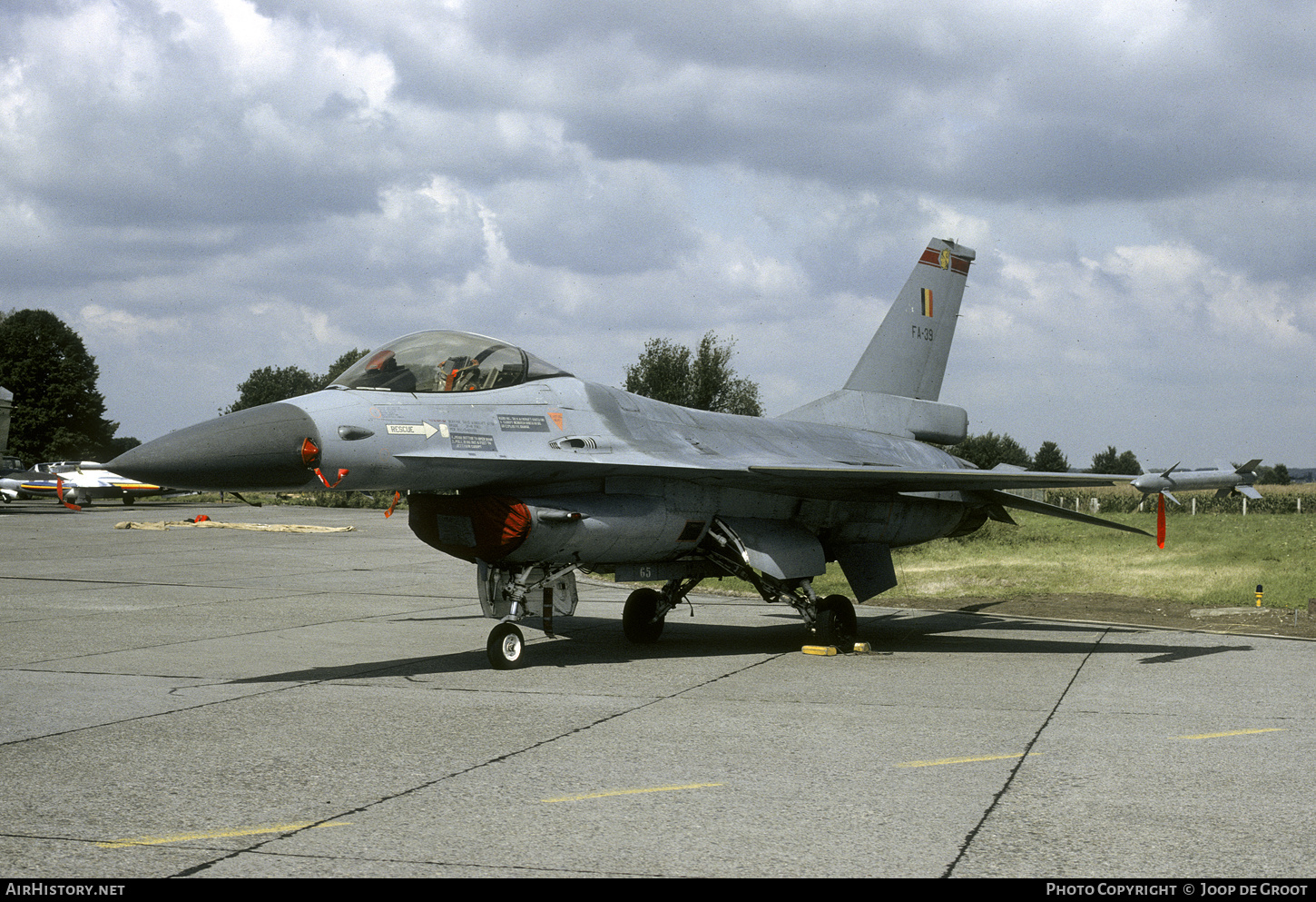 Aircraft Photo of FA-39 | General Dynamics F-16A Fighting Falcon | Belgium - Air Force | AirHistory.net #565232