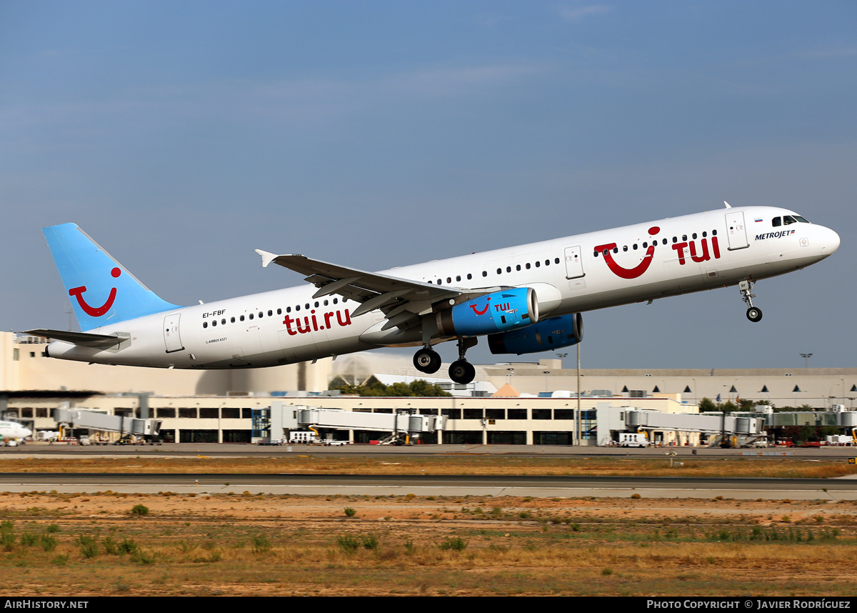 Aircraft Photo of EI-FBF | Airbus A321-231 | TUI | AirHistory.net #565235