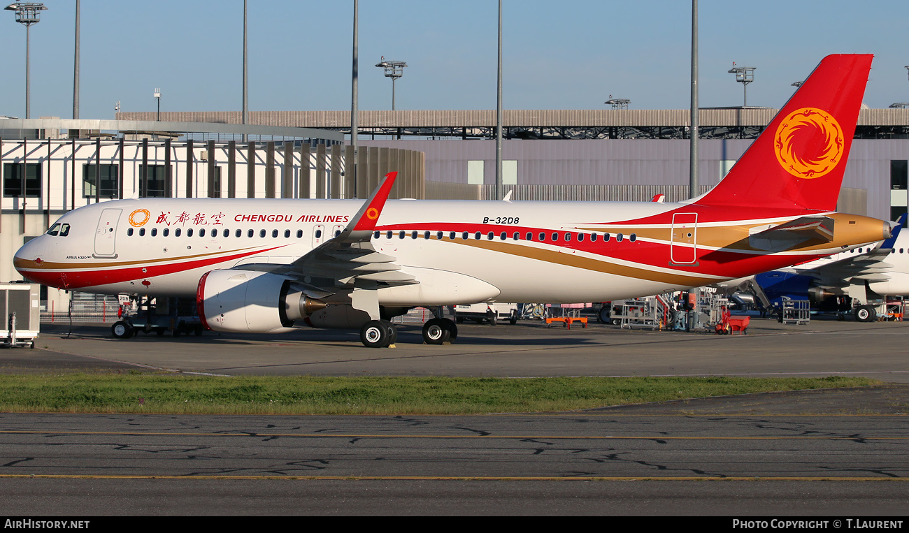 Aircraft Photo of B-32D8 | Airbus A320-251N | Chengdu Airlines | AirHistory.net #565249
