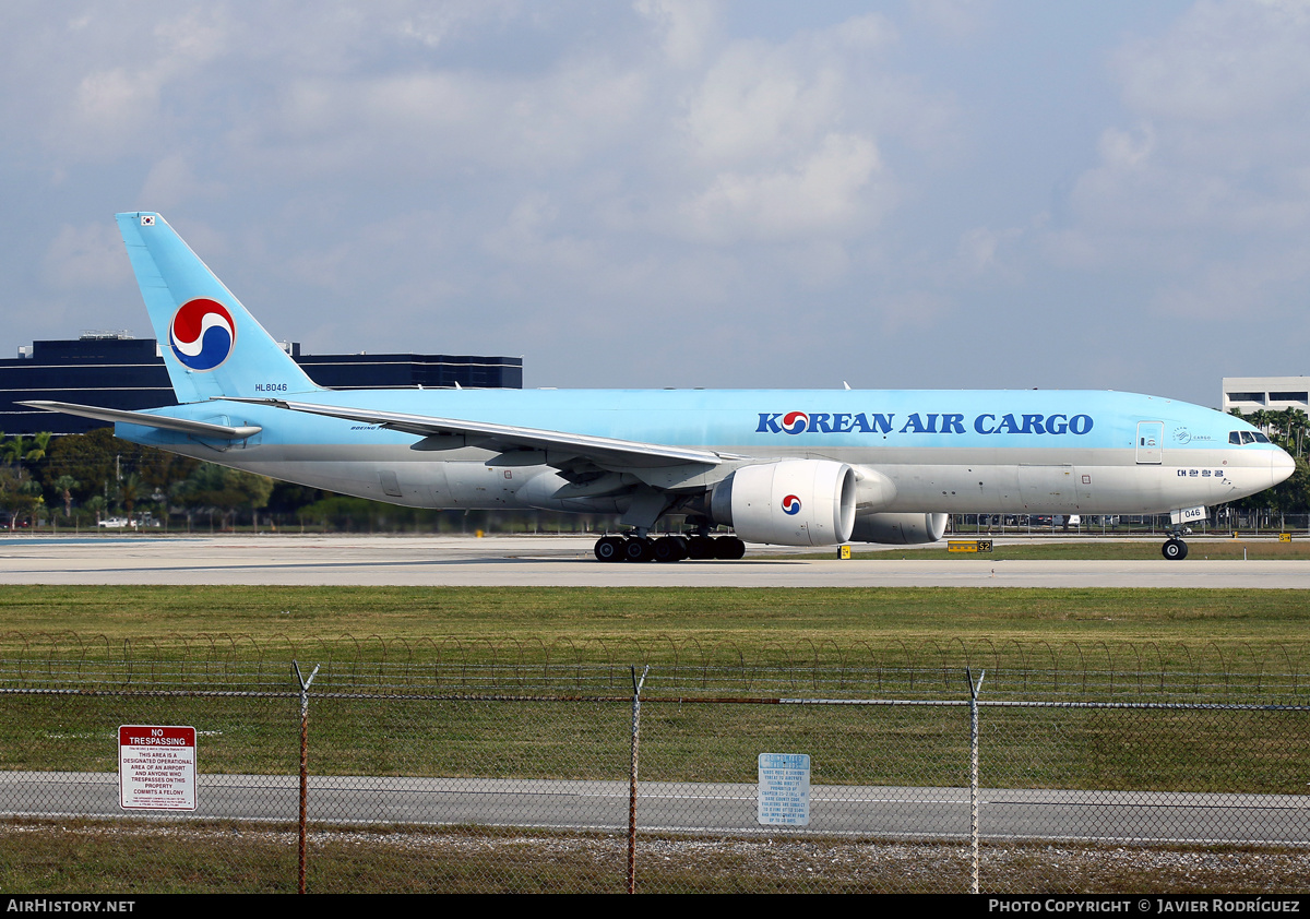 Aircraft Photo of HL8046 | Boeing 777-F | Korean Air Cargo | AirHistory.net #565278