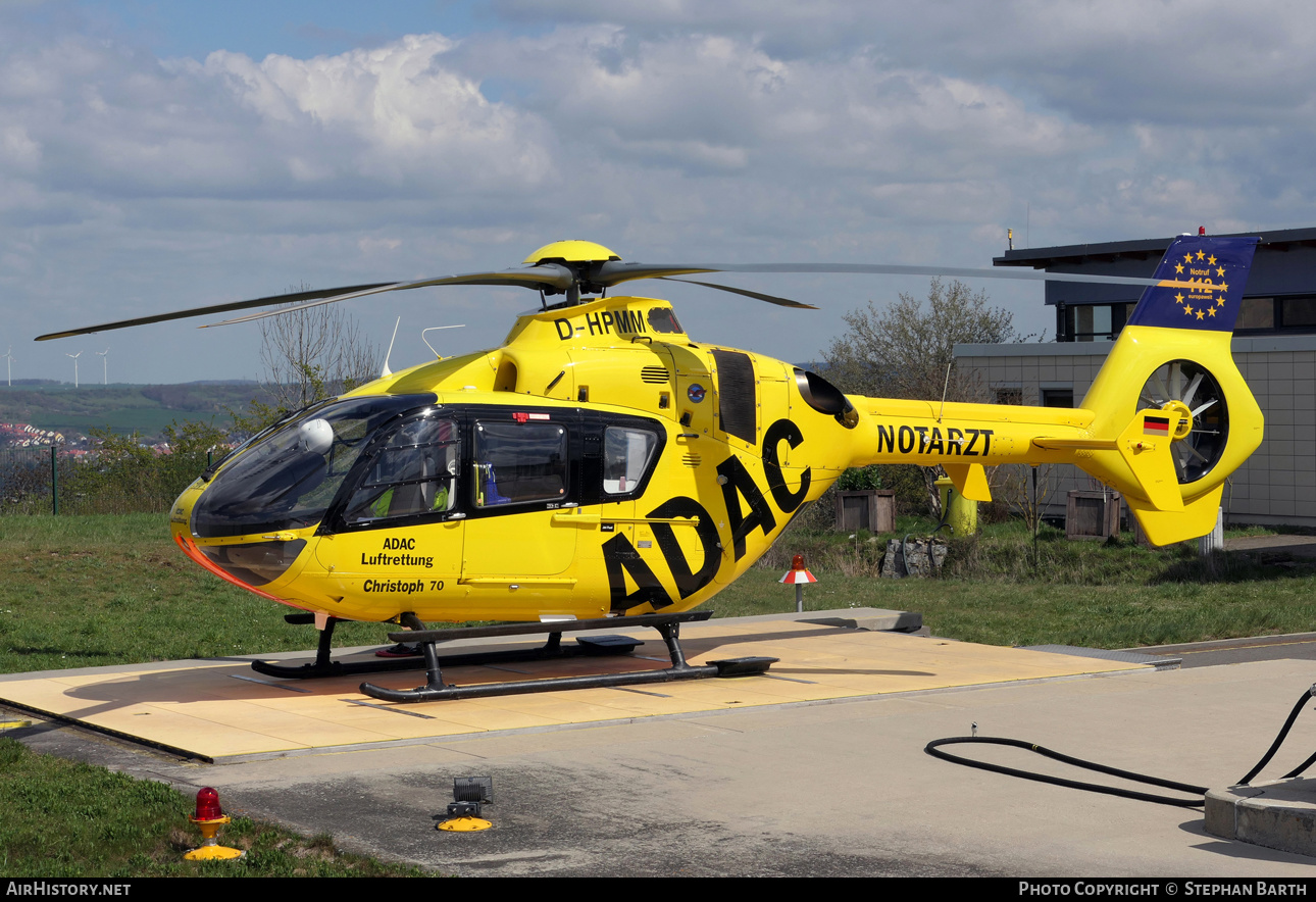 Aircraft Photo of D-HPMM | Eurocopter EC-135P-2 | ADAC Luftrettung | AirHistory.net #565279
