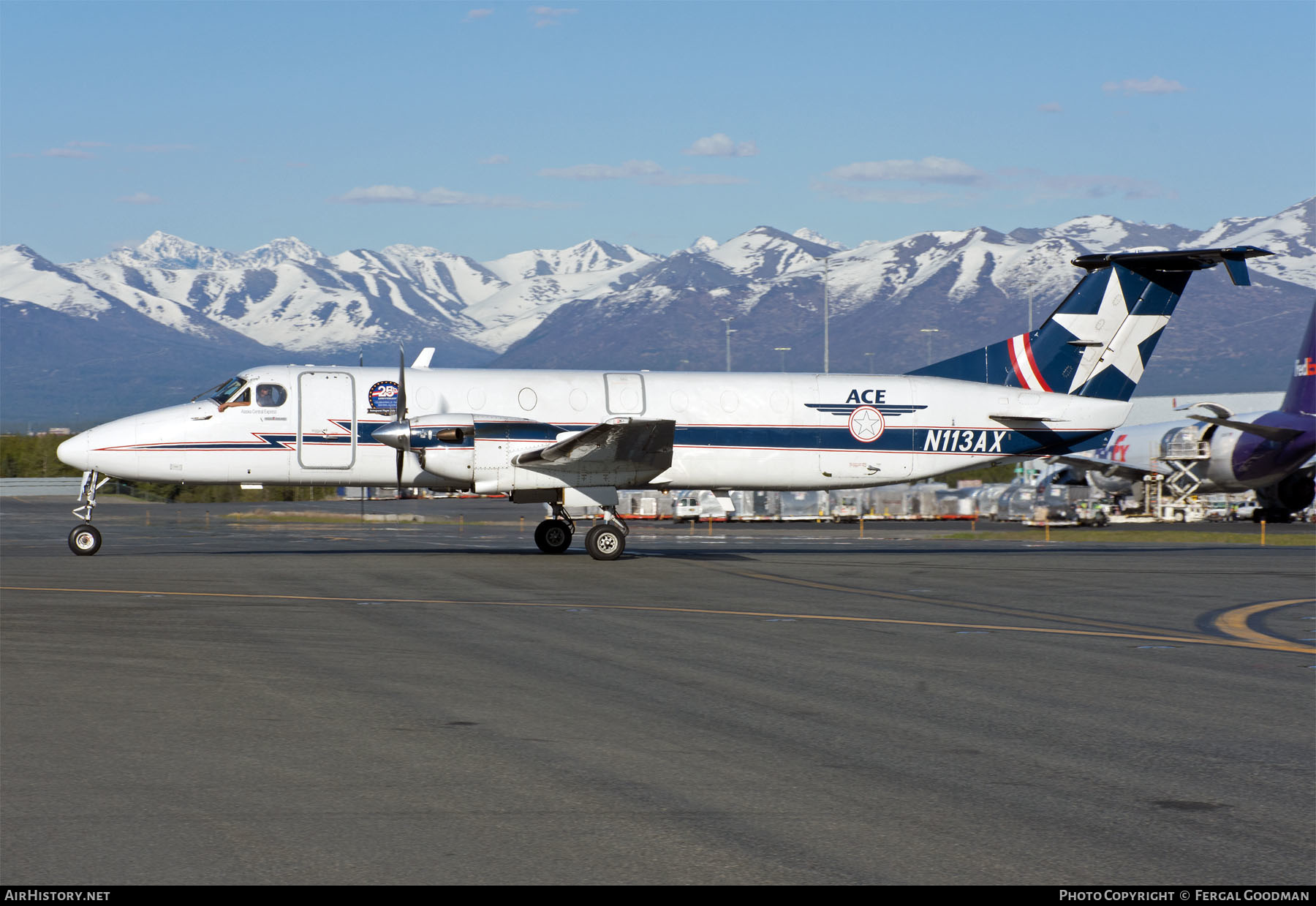 Aircraft Photo of N113AX | Beech 1900C-1 | Alaska Central Express - ACE | AirHistory.net #565280