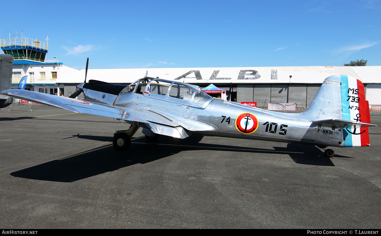 Aircraft Photo of F-BKOI / 74 | Morane-Saulnier MS-733 Alcyon | France - Navy | AirHistory.net #565288