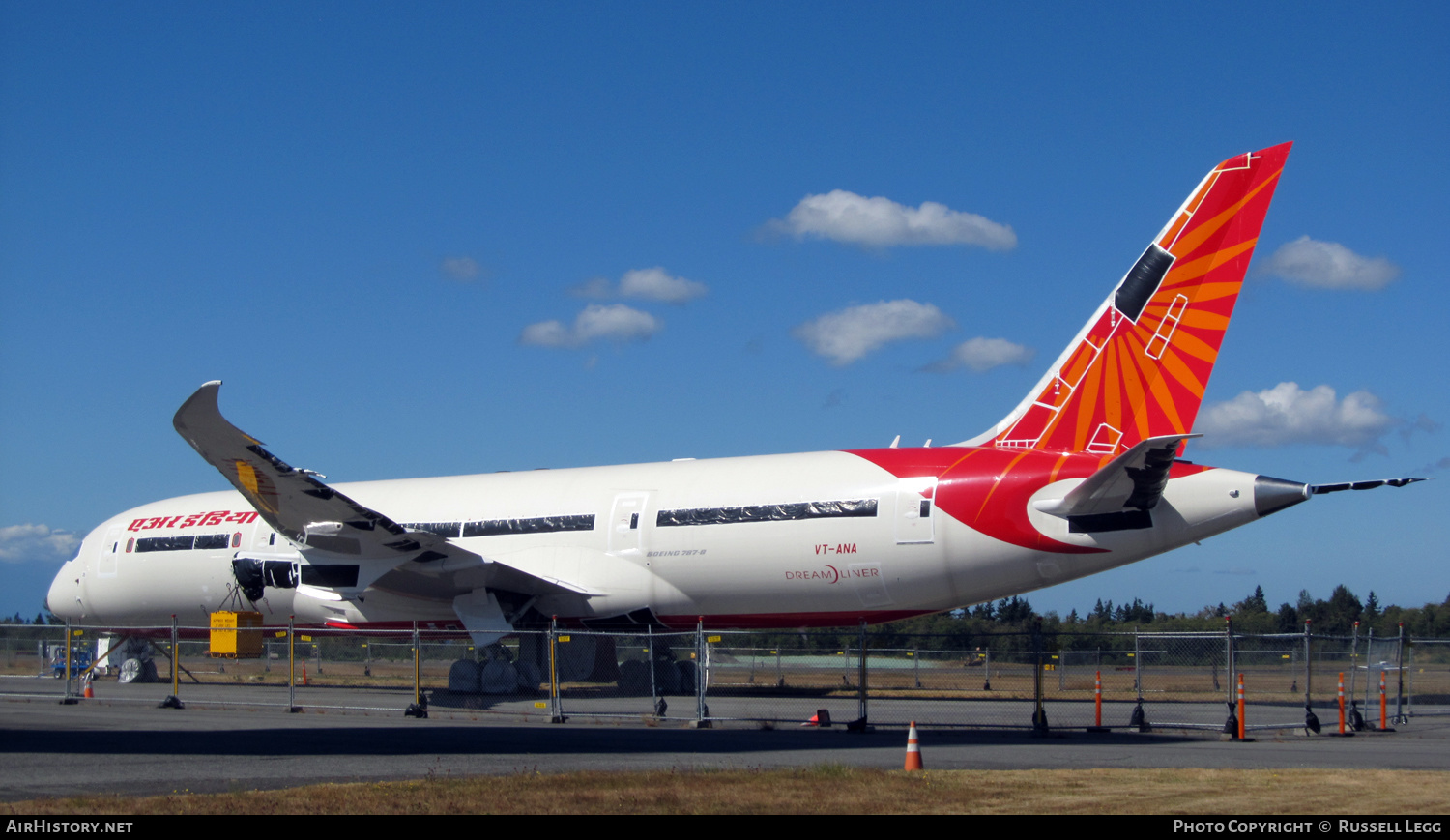 Aircraft Photo of VT-ANA | Boeing 787-8 Dreamliner | Air India | AirHistory.net #565291