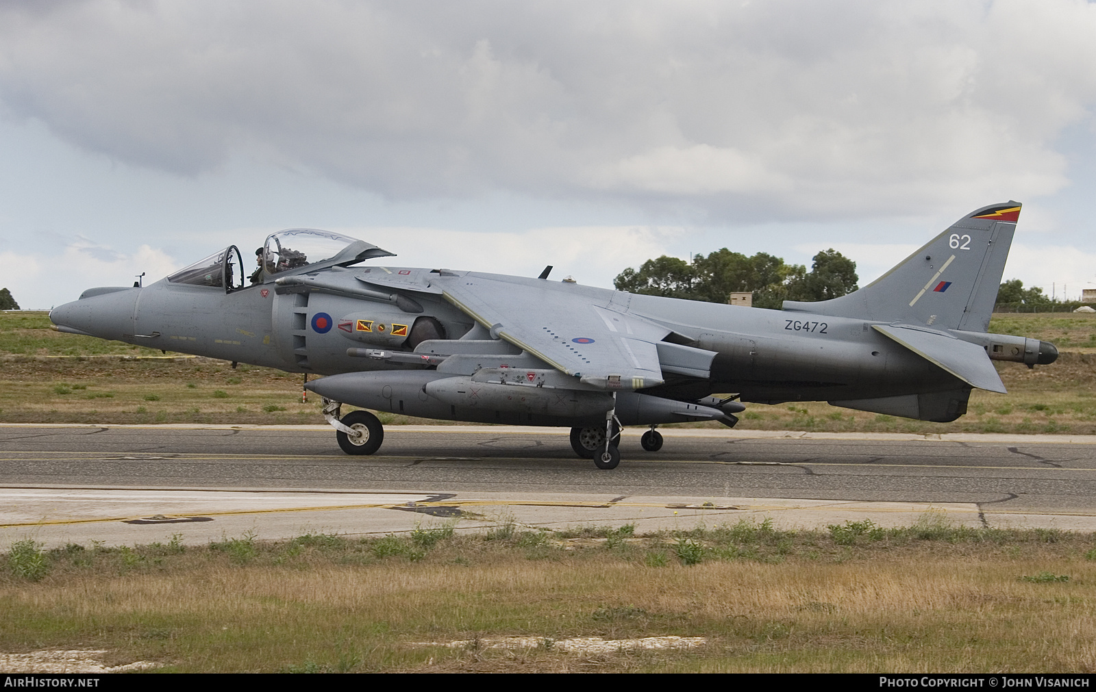 Aircraft Photo of ZG472 | British Aerospace Harrier GR7A | UK - Air Force | AirHistory.net #565309
