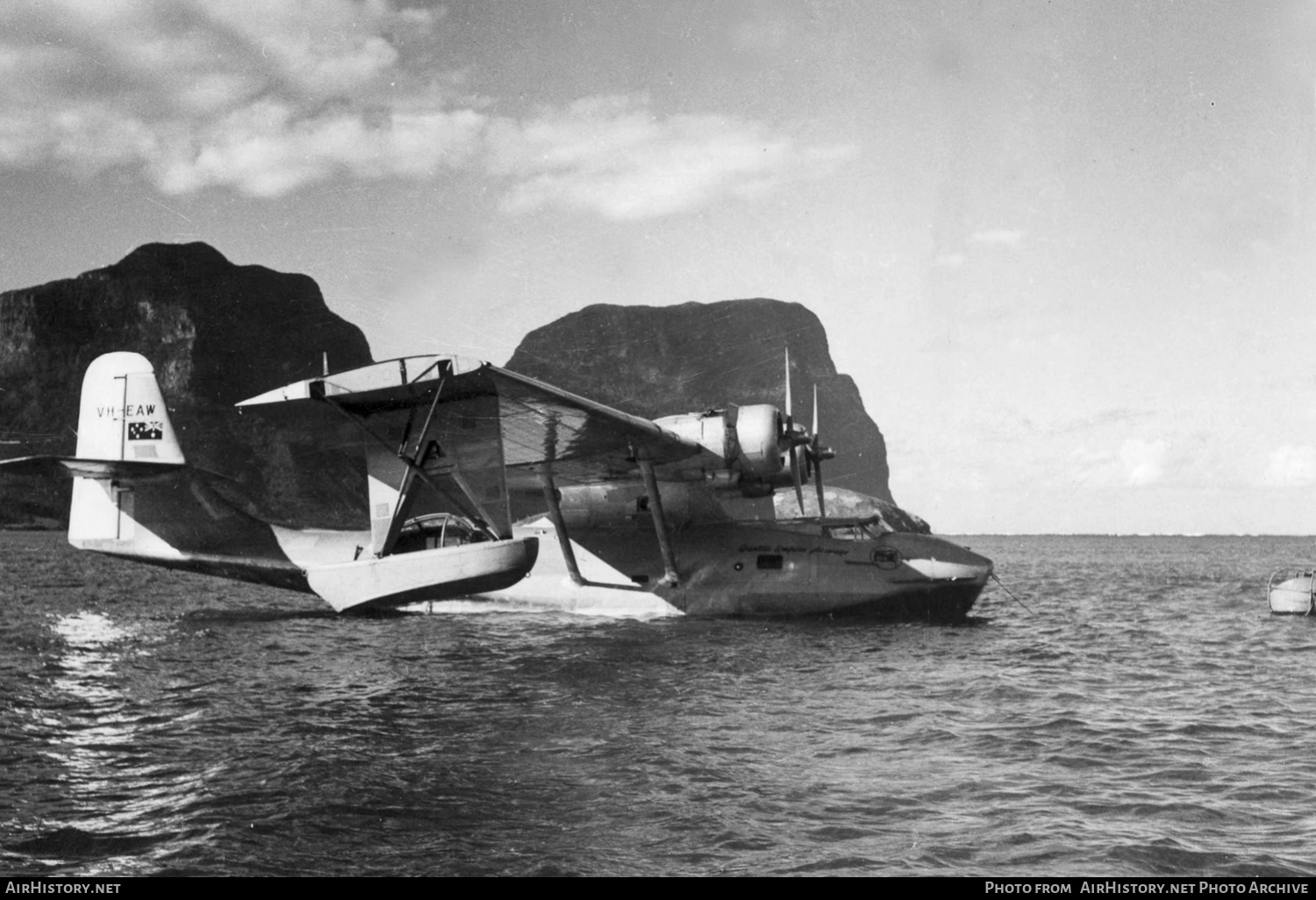 Aircraft Photo of VH-EAW | Consolidated PB2B-2 Catalina Mk.VI | Qantas Empire Airways - QEA | AirHistory.net #565312