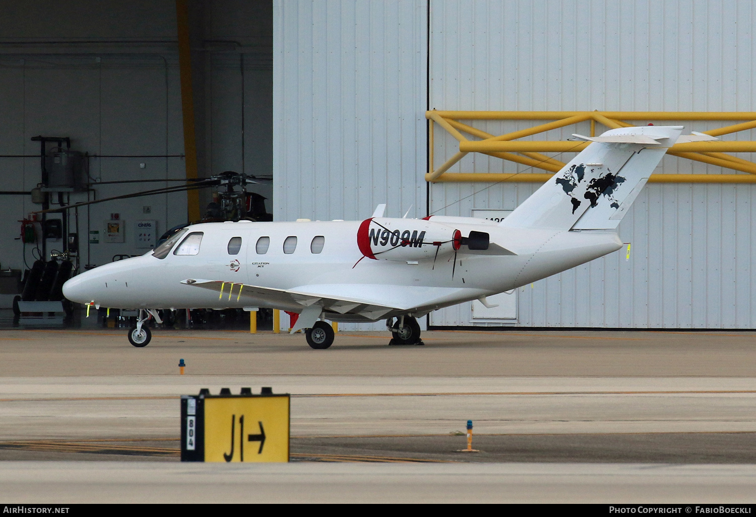 Aircraft Photo of N909M | Cessna 525 CitationJet | AirHistory.net #565356