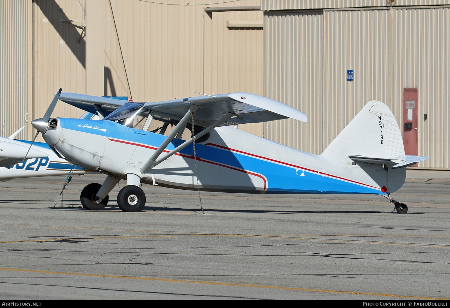 Aircraft Photo of N97198 | Stinson 108 Voyager | AirHistory.net #565367