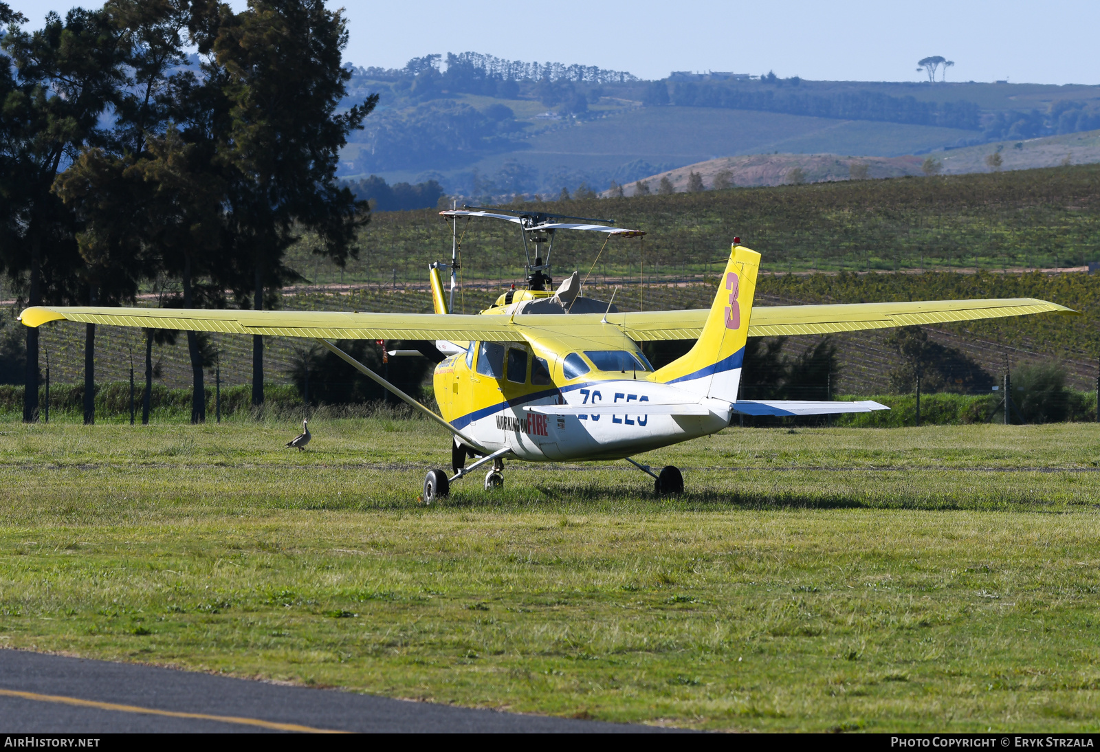 Aircraft Photo of ZS-EES | Cessna 210E Centurion | Working on Fire | AirHistory.net #565373