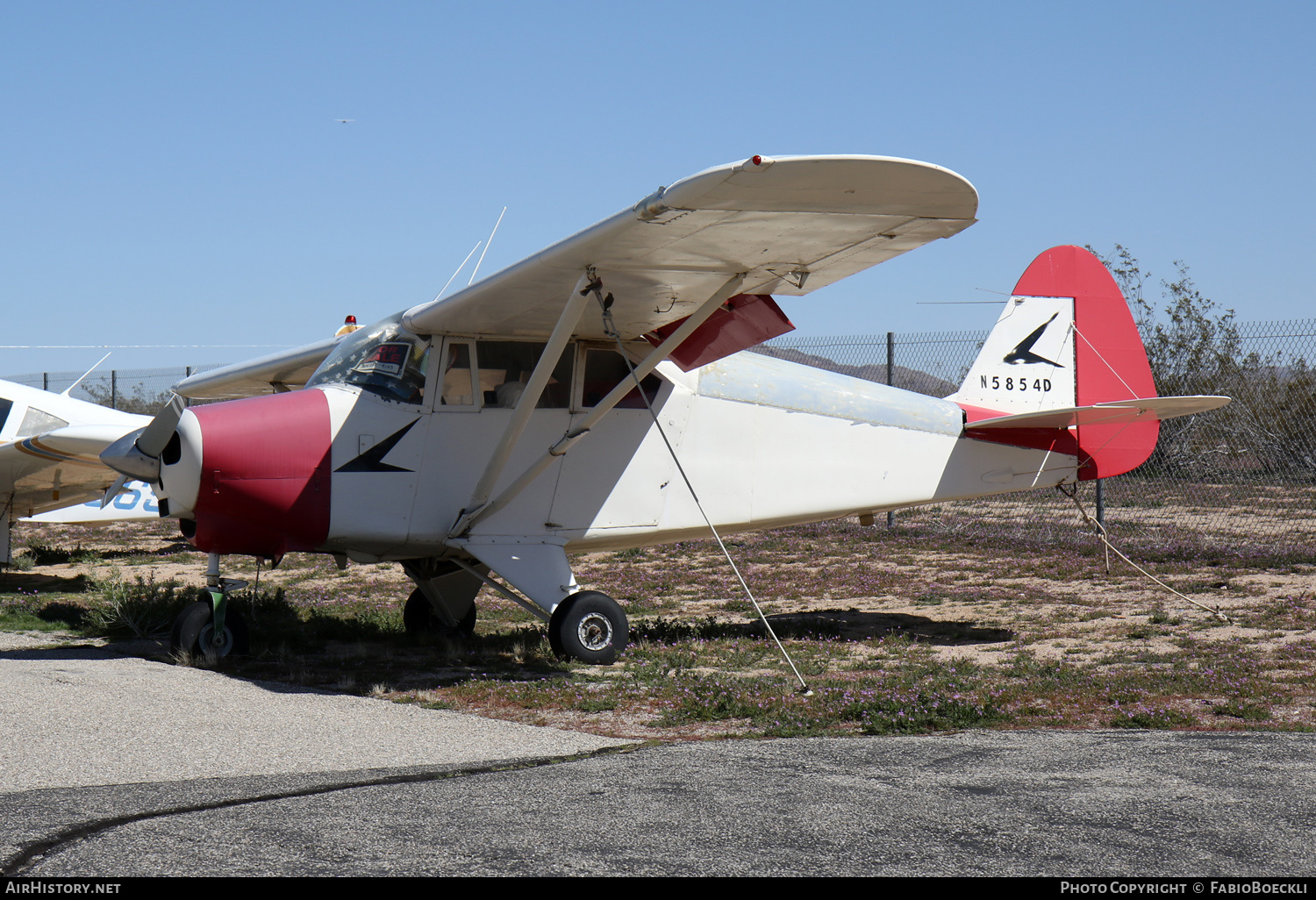 Aircraft Photo of N5854D | Piper PA-22-150 Tri-Pacer | AirHistory.net #565377