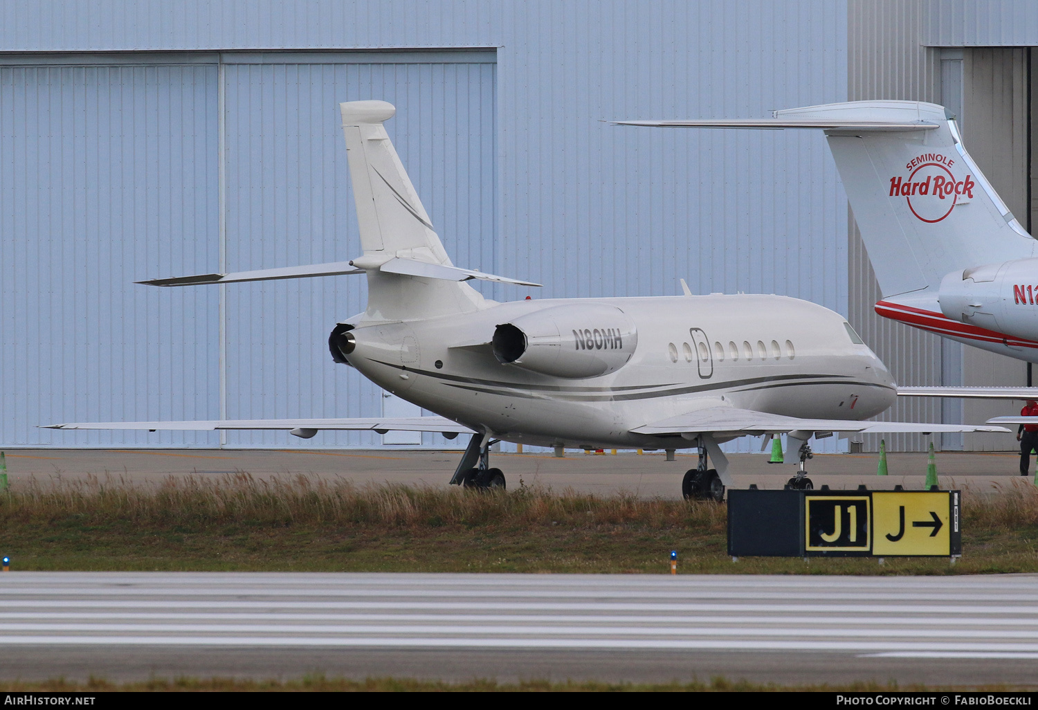 Aircraft Photo of N80MH | Dassault Falcon 2000 | AirHistory.net #565386