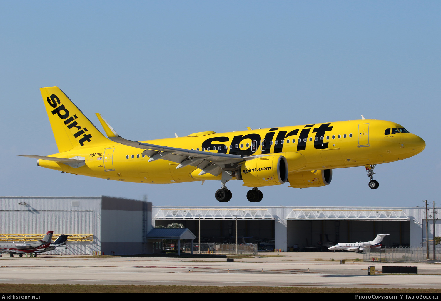 Aircraft Photo of N961NK | Airbus A320-271N | Spirit Airlines | AirHistory.net #565393