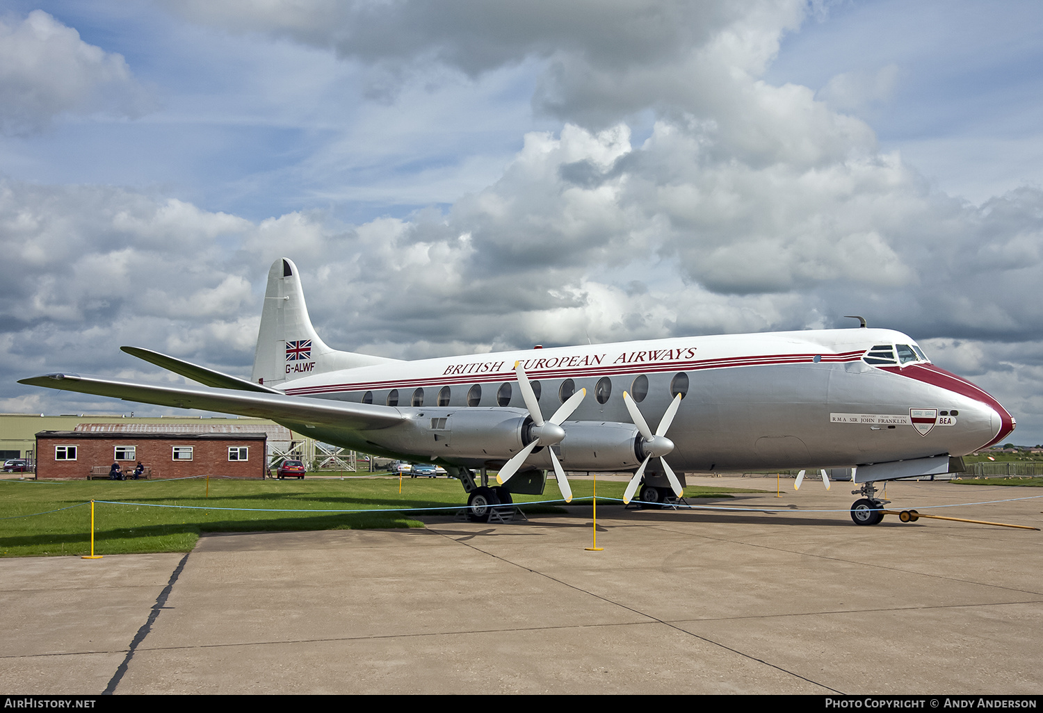 Aircraft Photo of G-ALWF | Vickers 701 Viscount | BEA - British European Airways | AirHistory.net #565409