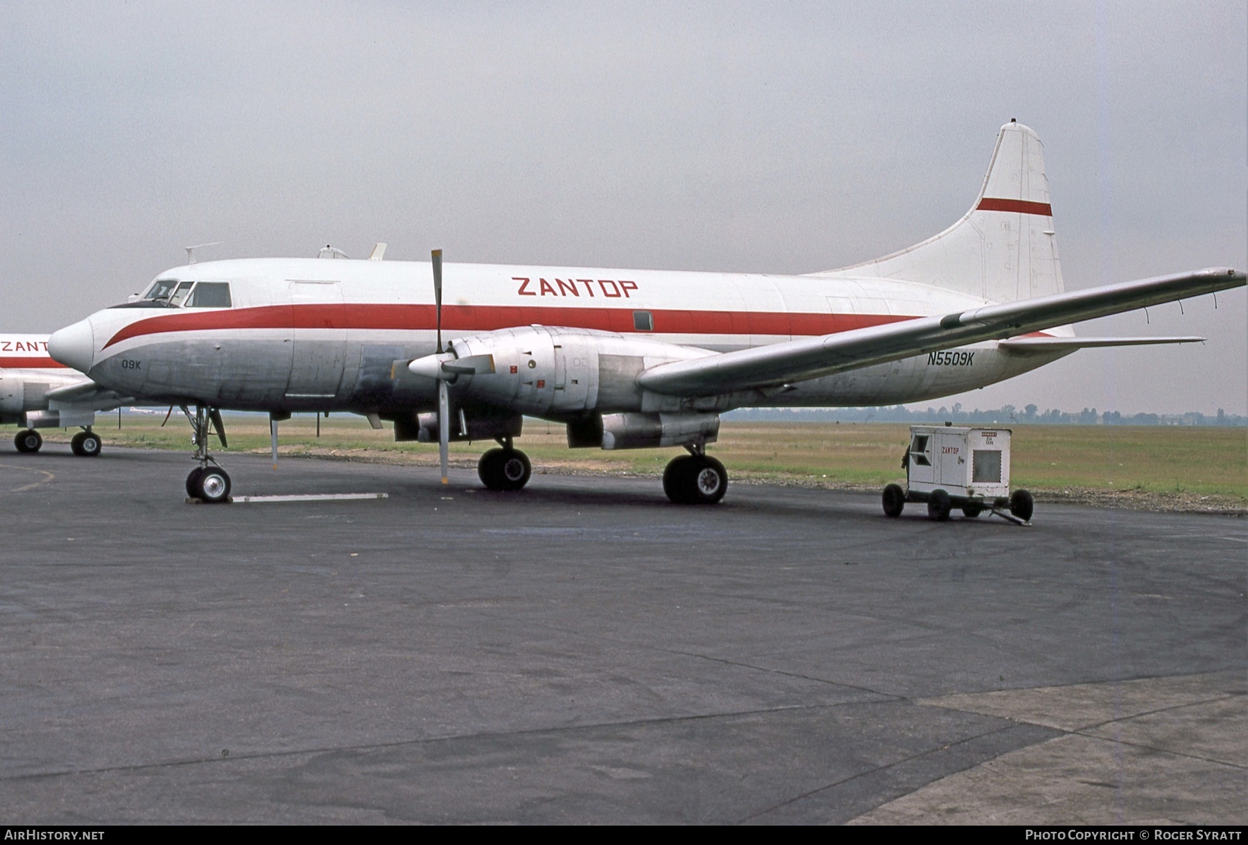 Aircraft Photo of N5509K | Convair 640/F | Zantop International Airlines | AirHistory.net #565410