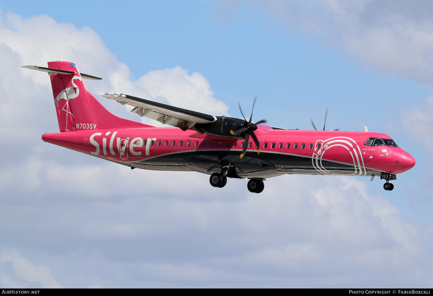 Aircraft Photo of N703SV | ATR ATR-72-600 (ATR-72-212A) | Silver Airways | AirHistory.net #565421