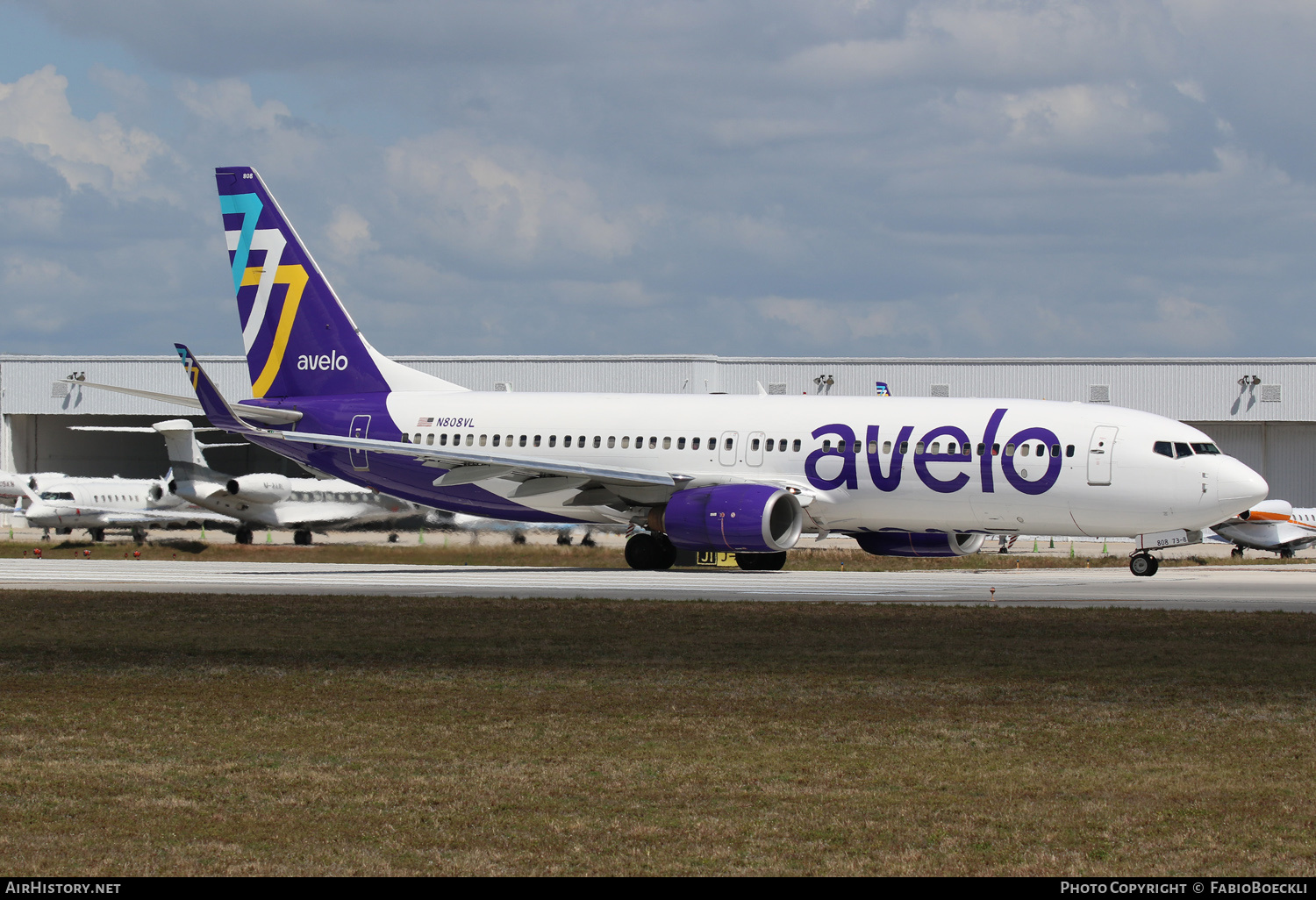 Aircraft Photo of N808VL | Boeing 737-8EH | Avelo Airlines | AirHistory.net #565427