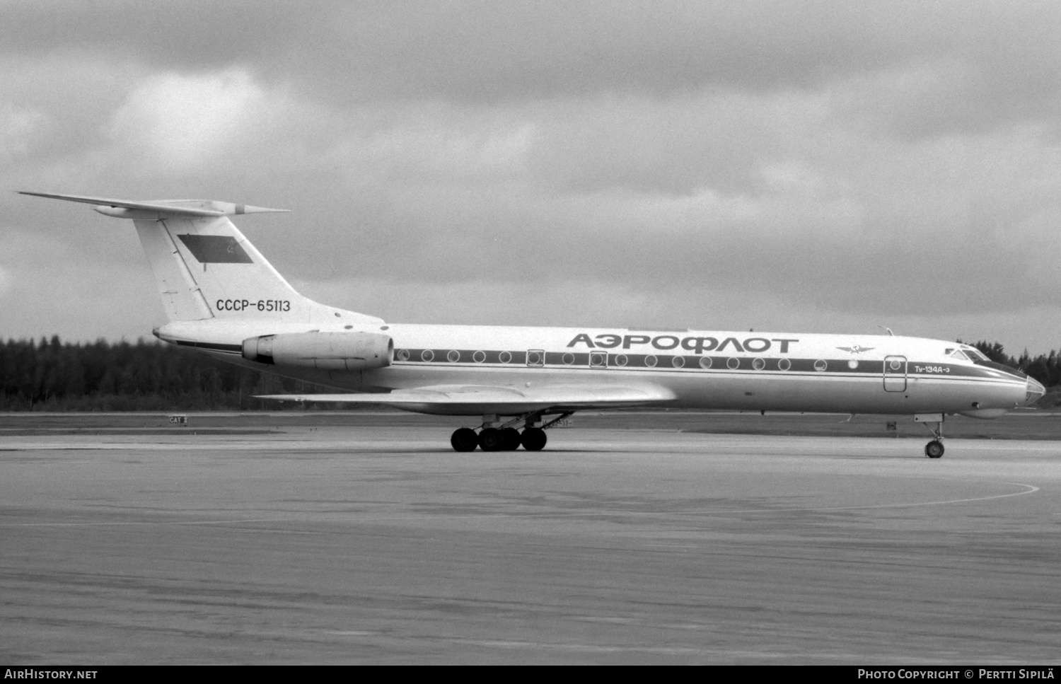Aircraft Photo of CCCP-65113 | Tupolev Tu-134A-3 | Aeroflot | AirHistory.net #565430