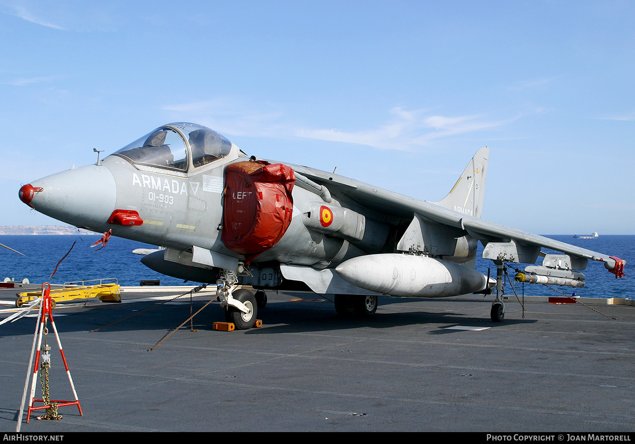 Aircraft Photo of VA.1A-15 | McDonnell Douglas EAV-8B Matador II | Spain - Navy | AirHistory.net #565446