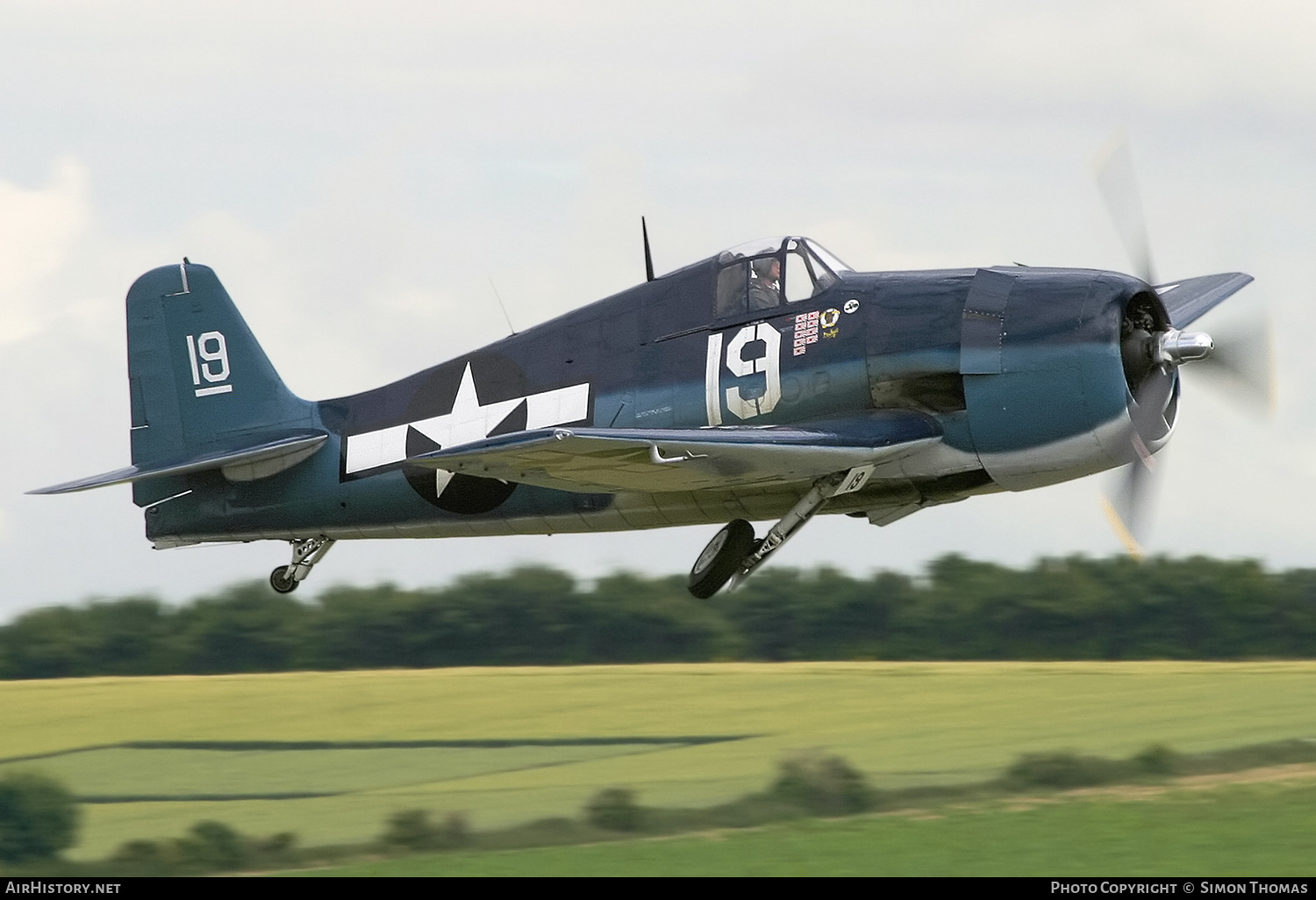 Aircraft Photo of G-BTCC / 40467 | Grumman F6F-5K Hellcat | USA - Navy | AirHistory.net #565447