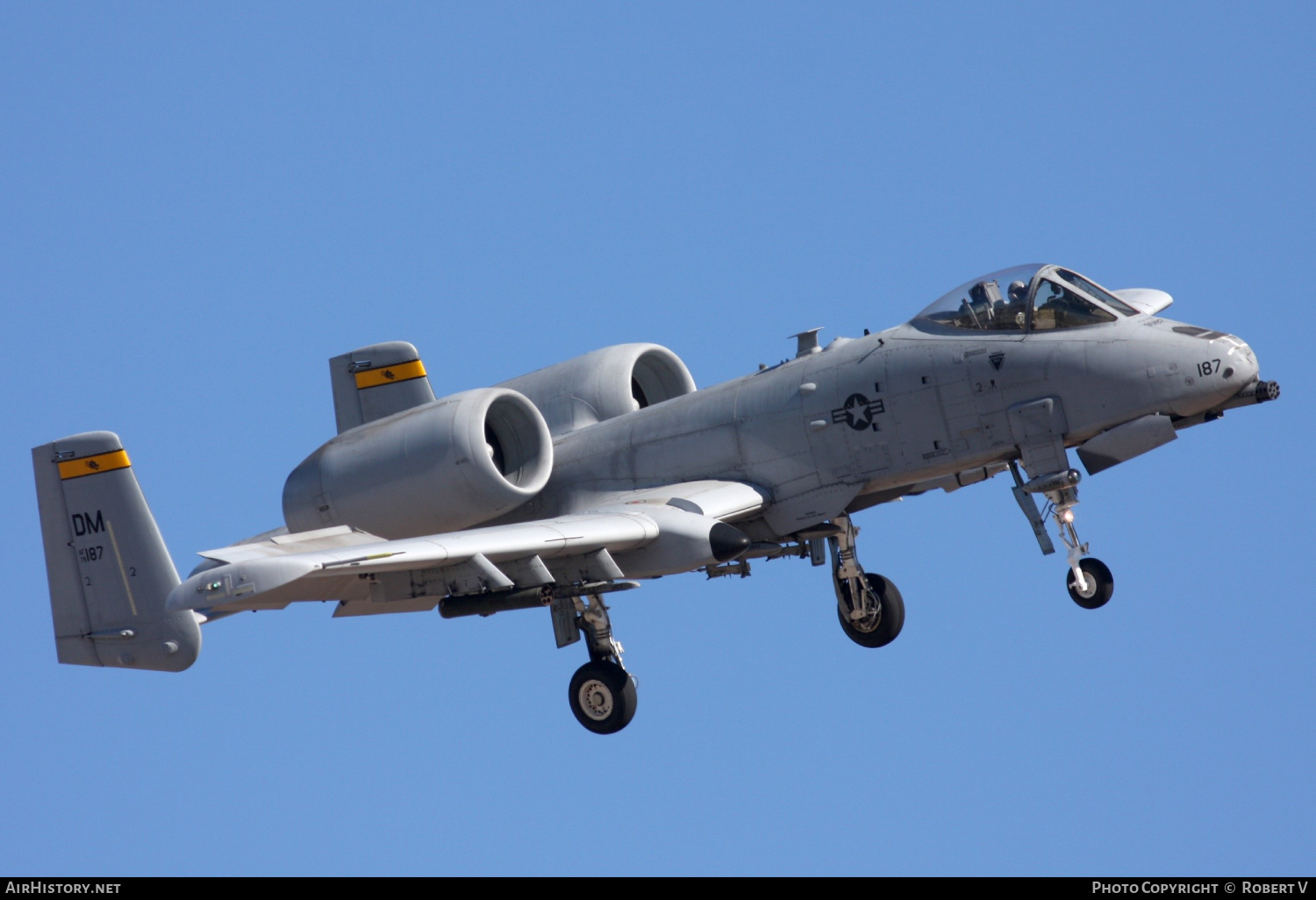 Aircraft Photo of 79-0187 / AF79-187 | Fairchild A-10A Thunderbolt II | USA - Air Force | AirHistory.net #565456