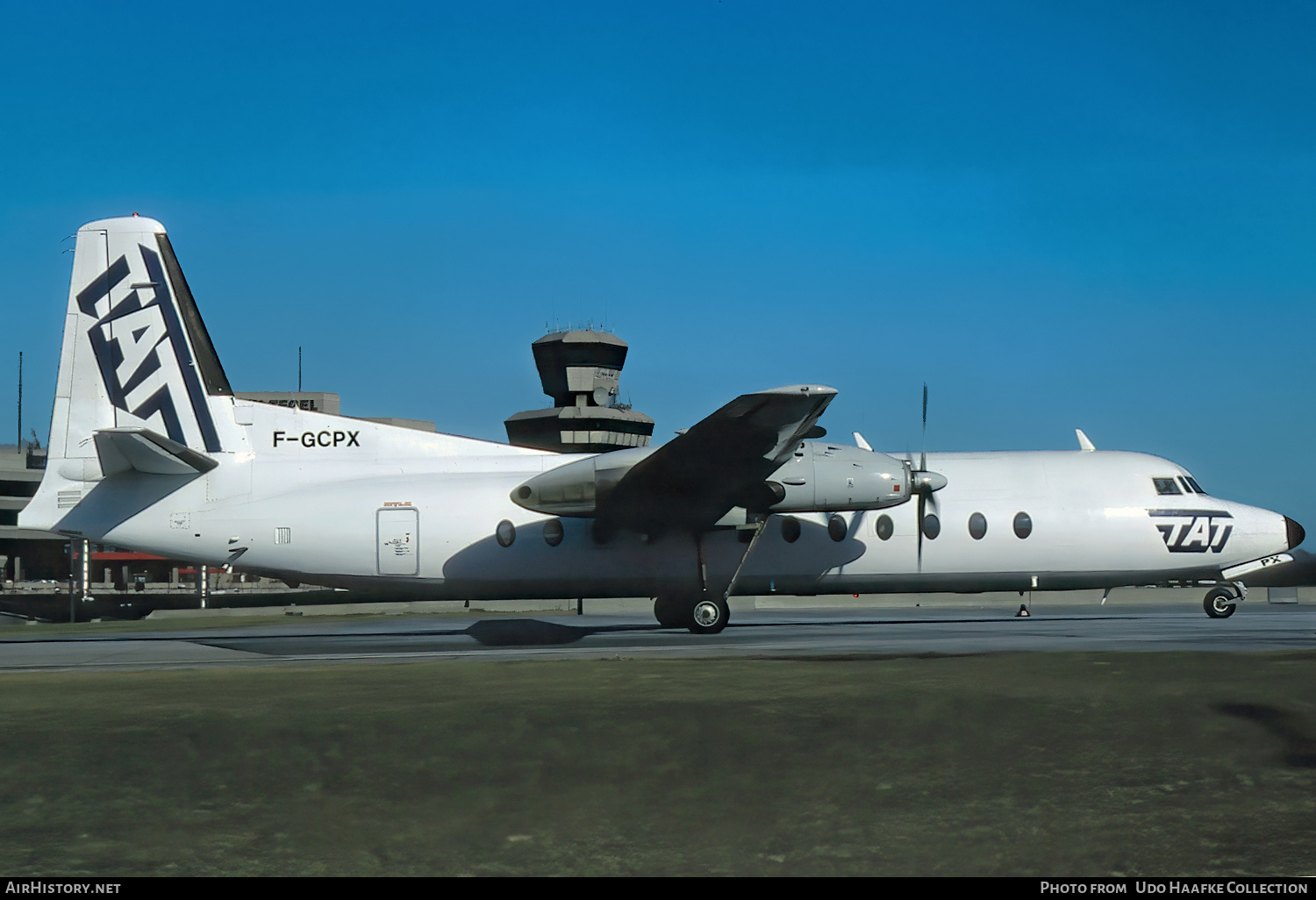 Aircraft Photo of F-GCPX | Fairchild Hiller FH-227B | TAT - Transport Aérien Transrégional | AirHistory.net #565480