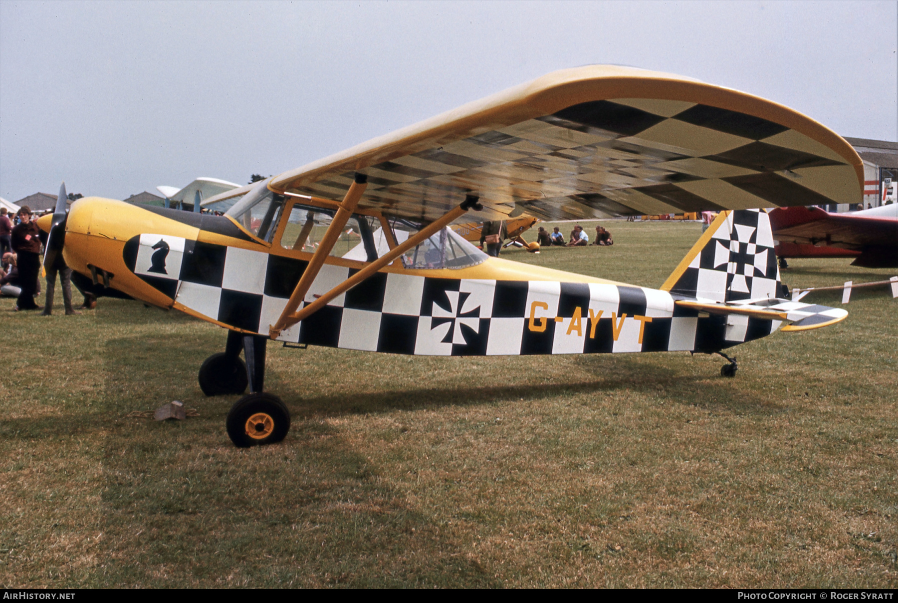 Aircraft Photo of G-AYVT | Brochet MB 84 | AirHistory.net #565497