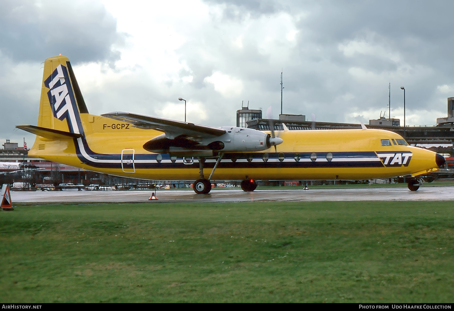 Aircraft Photo of F-GCPZ | Fairchild Hiller FH-227B | TAT - Transport Aérien Transrégional | AirHistory.net #565502