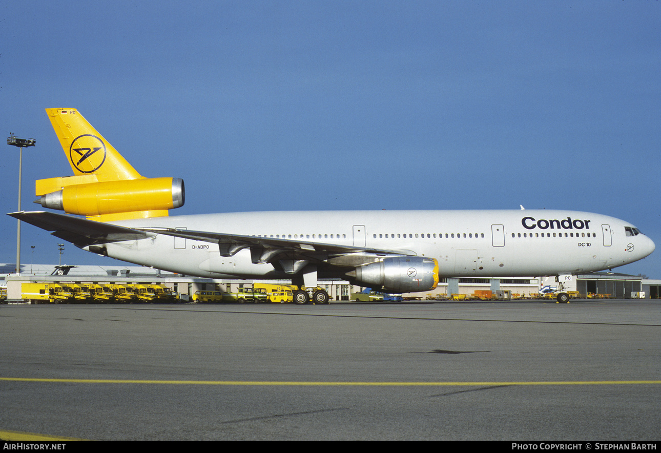 Aircraft Photo of D-ADPO | McDonnell Douglas DC-10-30 | Condor Flugdienst | AirHistory.net #565507