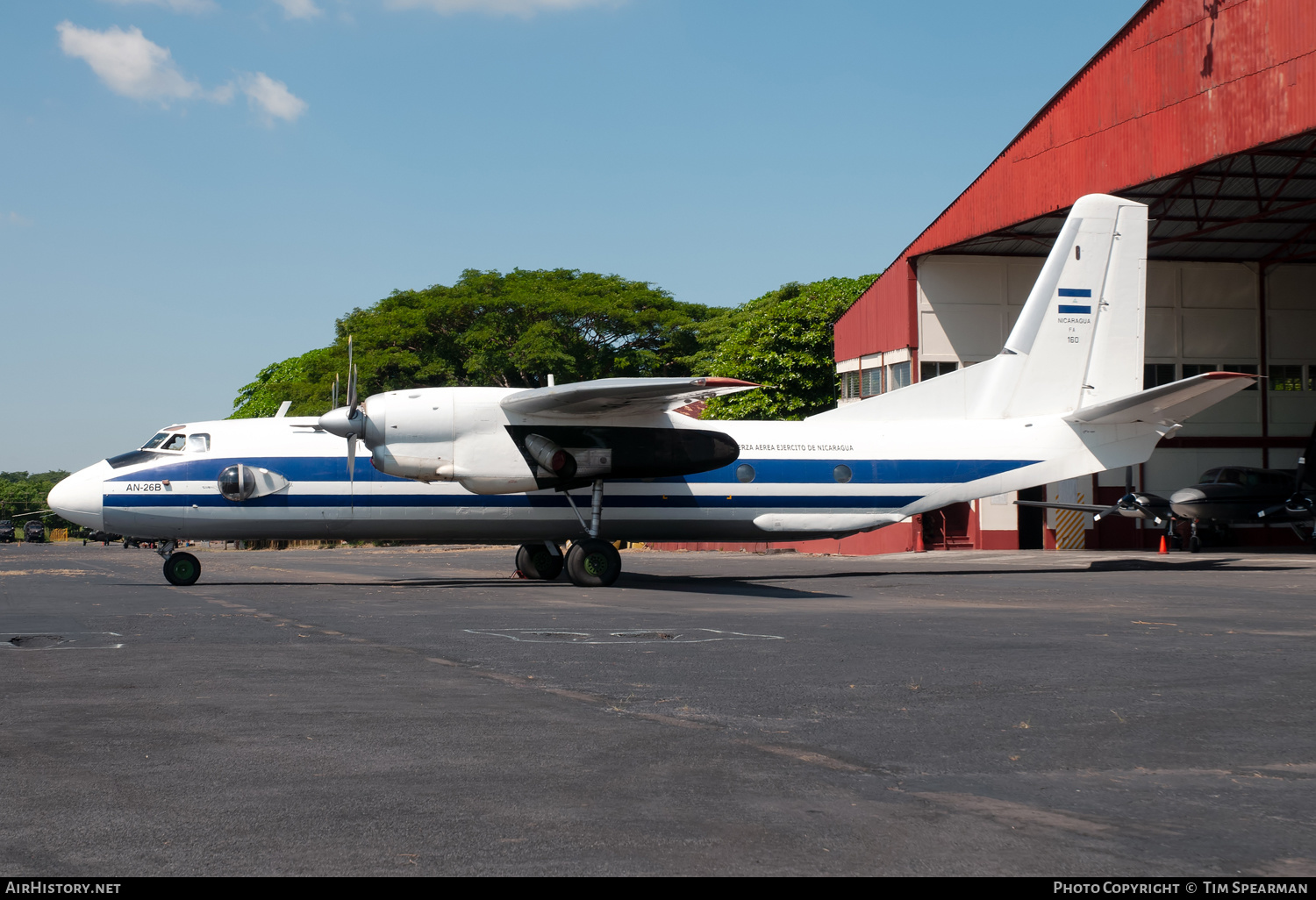 Aircraft Photo of FA160 | Antonov An-26B | Nicaragua - Air Force | AirHistory.net #565510