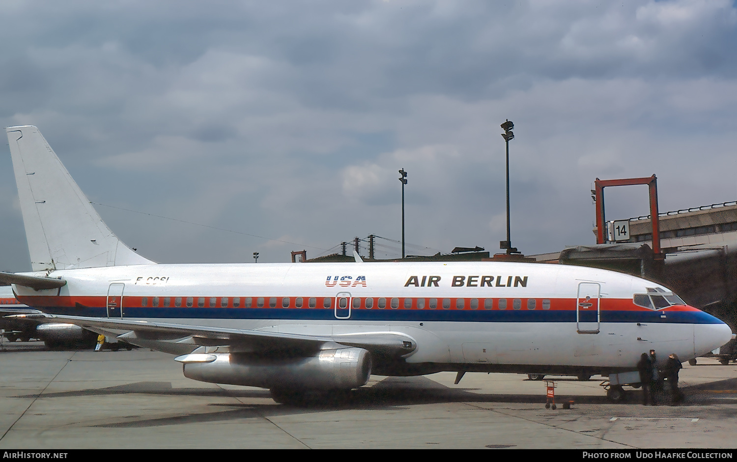 Aircraft Photo of F-GCSL | Boeing 737-222 | Air Berlin USA | AirHistory.net #565520