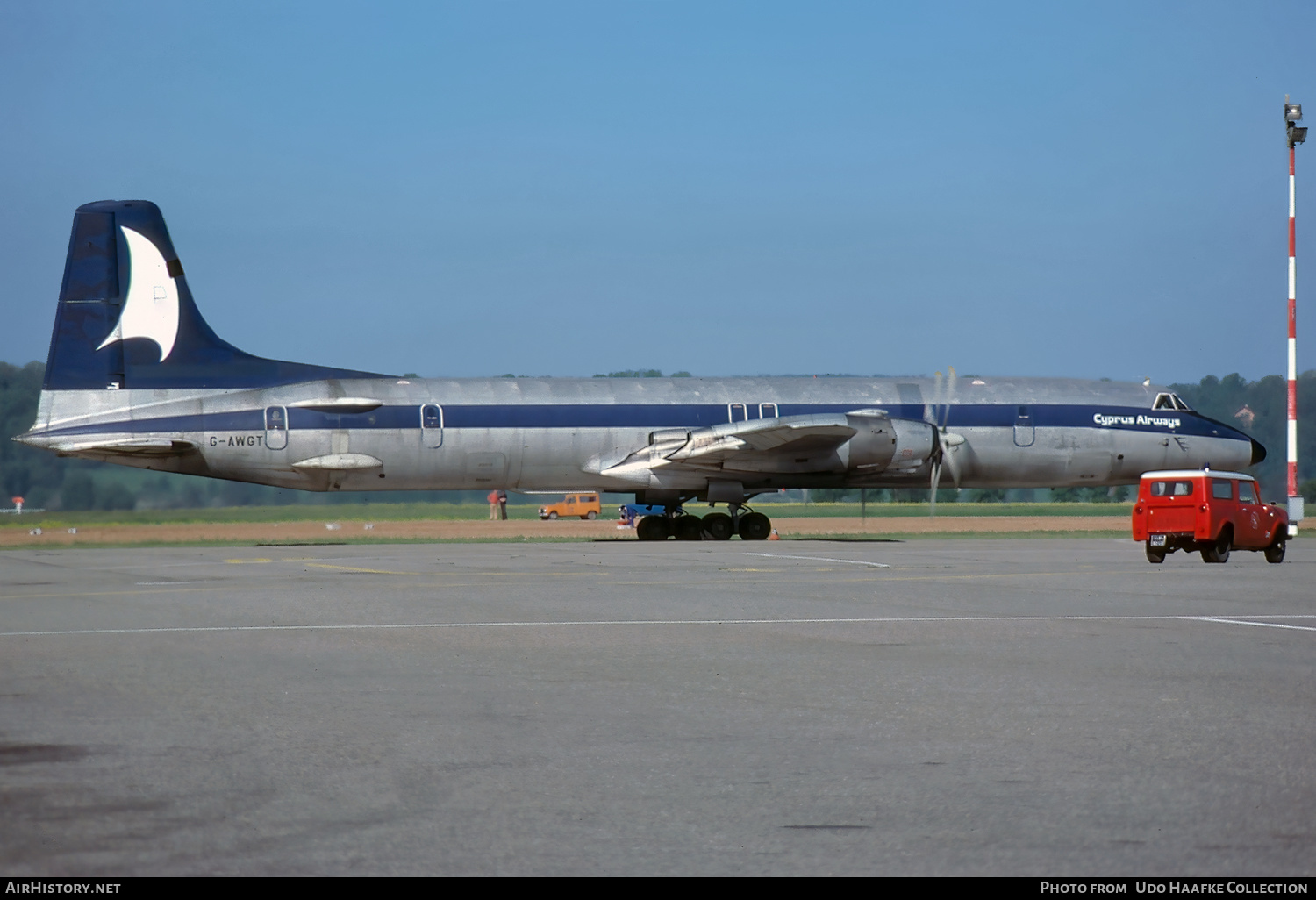 Aircraft Photo of G-AWGT | Canadair CL-44D4-1 | Cyprus Airways | AirHistory.net #565524