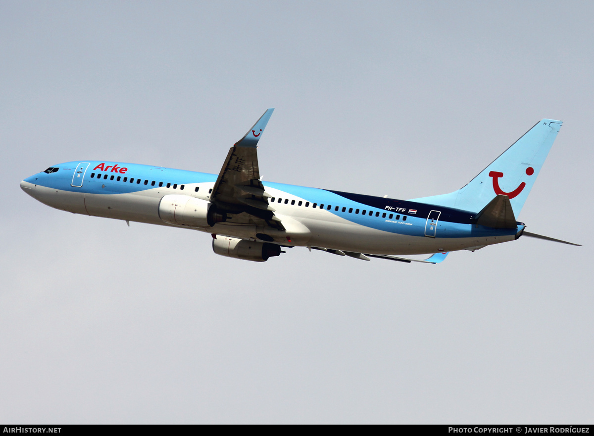 Aircraft Photo of PH-TFF | Boeing 737-86N | Arke | AirHistory.net #565526