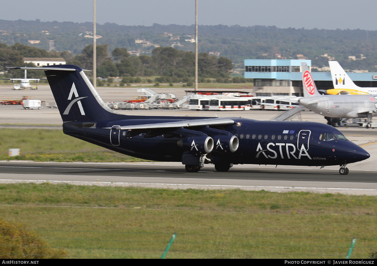 Aircraft Photo of SX-DIZ | British Aerospace BAe-146-300 | Astra Airlines | AirHistory.net #565527
